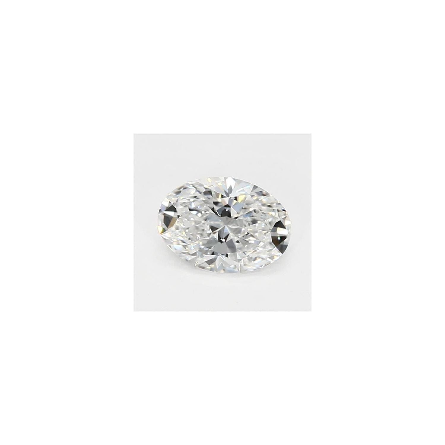 0.57 ct Oval Lab-Grown Diamond – E VVS2 – Faceted Cut – GCAL Certified — Sapphire Row