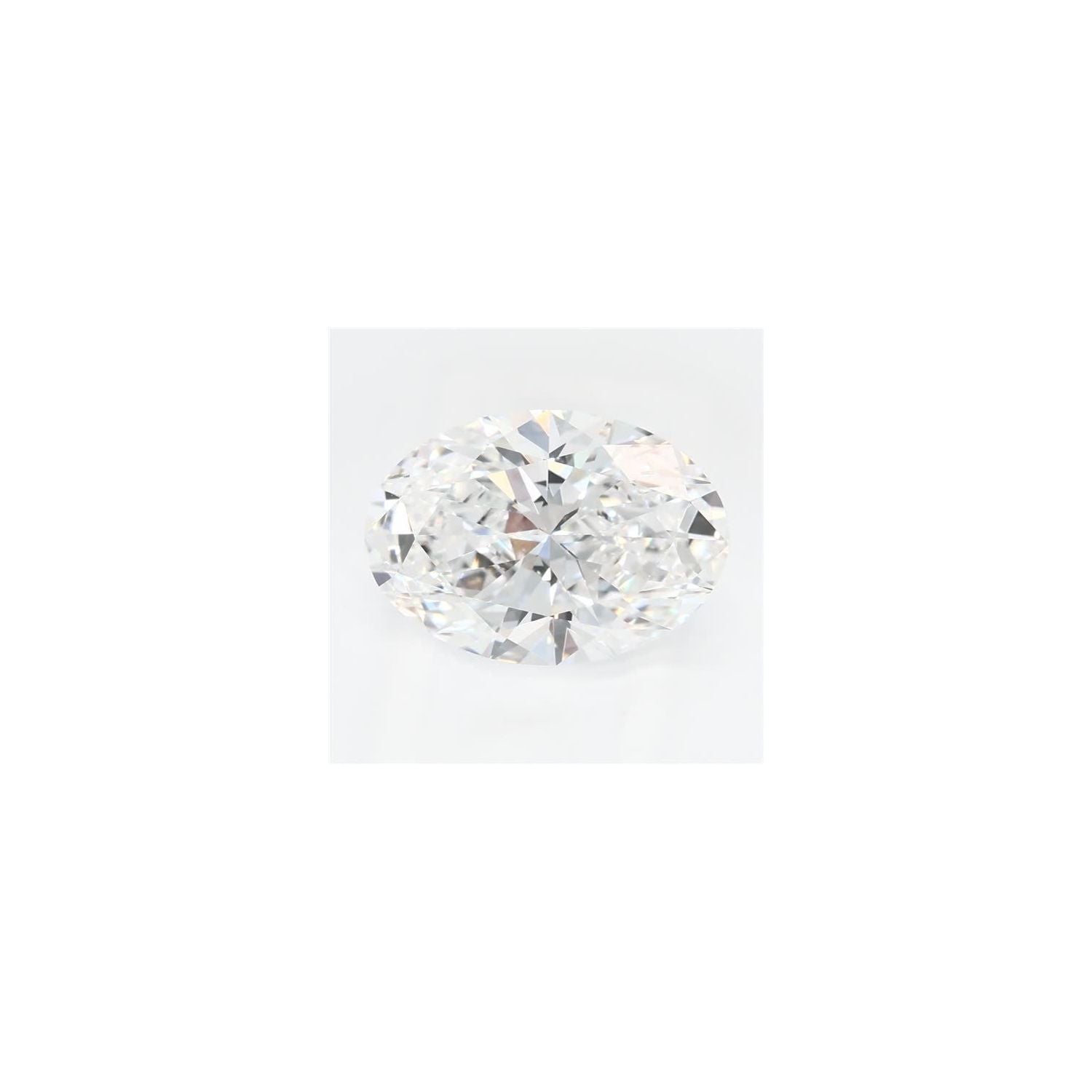 2.05 ct Oval Lab-Grown Diamond – D VVS2 – Faceted Cut – GCAL Certified — Sapphire Row
