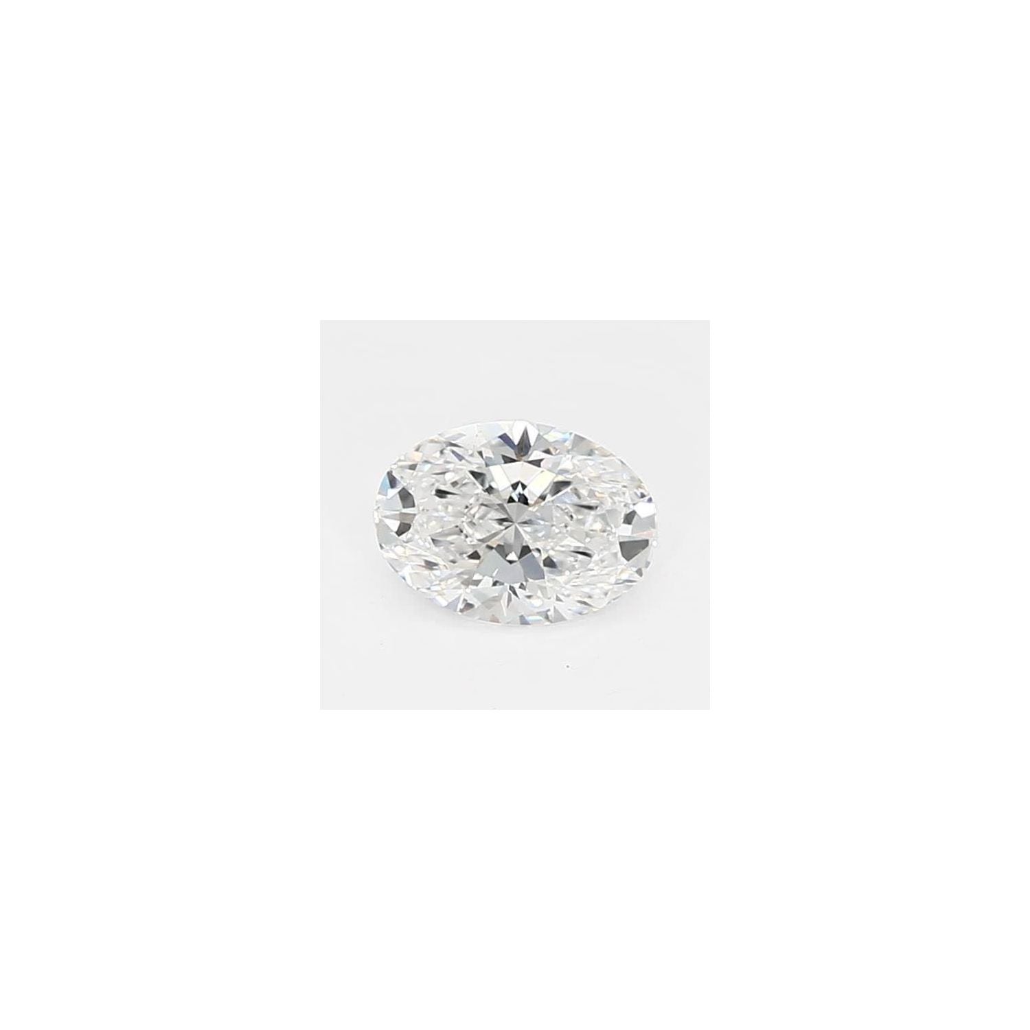 0.59 ct Oval Lab-Grown Diamond – E VS1 – Faceted Cut – GCAL Certified — Sapphire Row