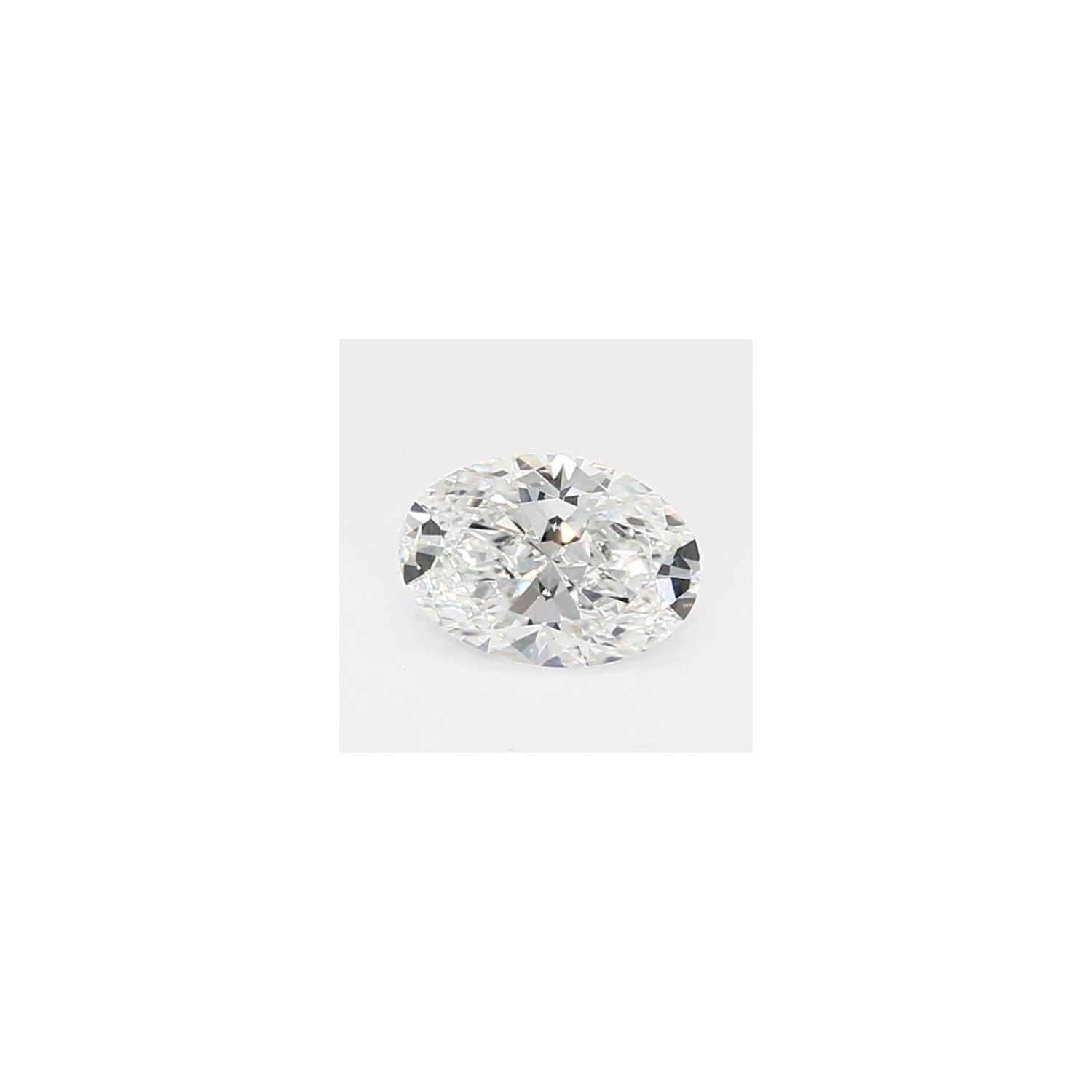 0.58 ct Oval Lab-Grown Diamond – E VVS2 – Faceted Cut – GCAL Certified — Sapphire Row