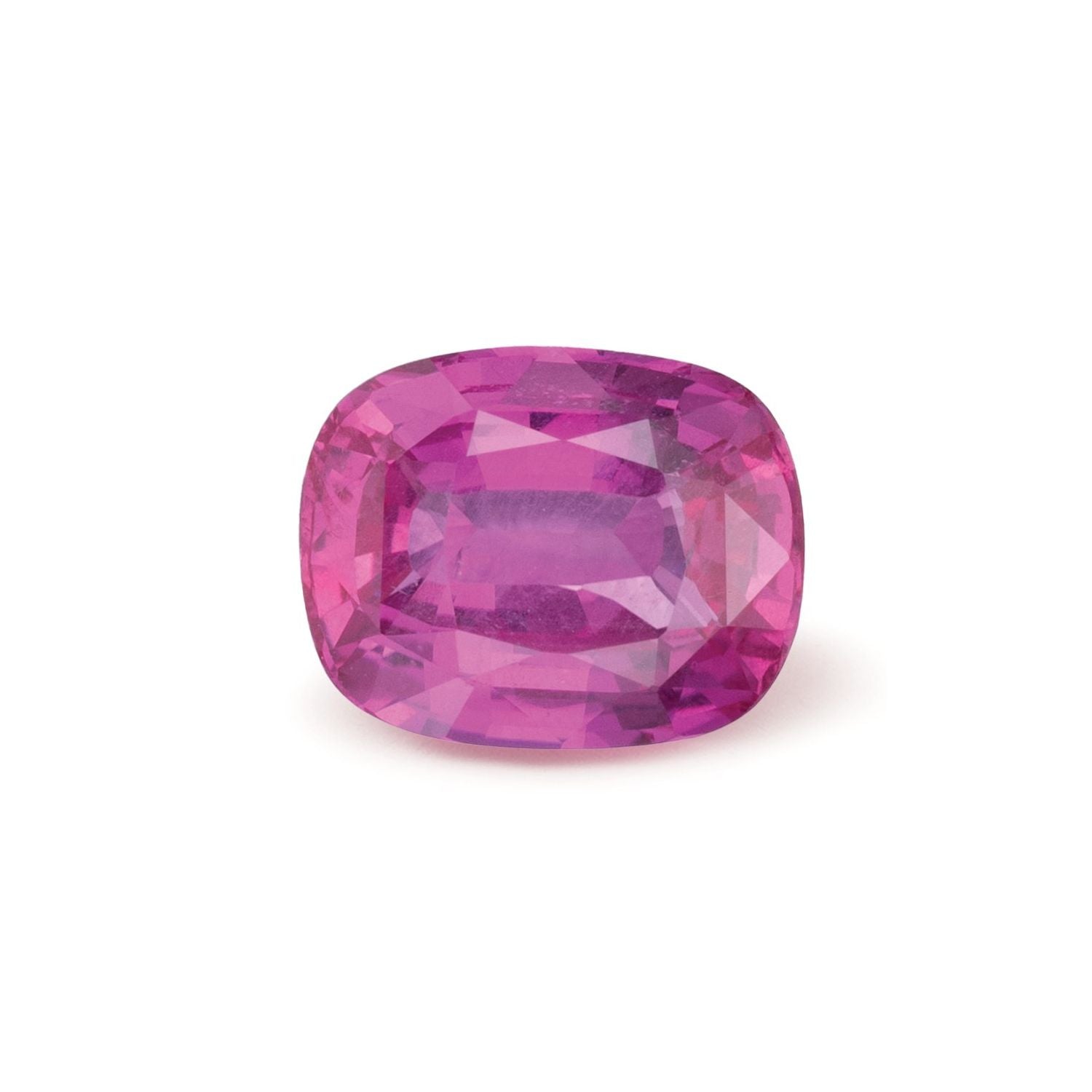 2.58 ct Antique Cushion Natural Natural Sapphire Sapphire – Faceted Cut – AGL Certified — Sapphire Row