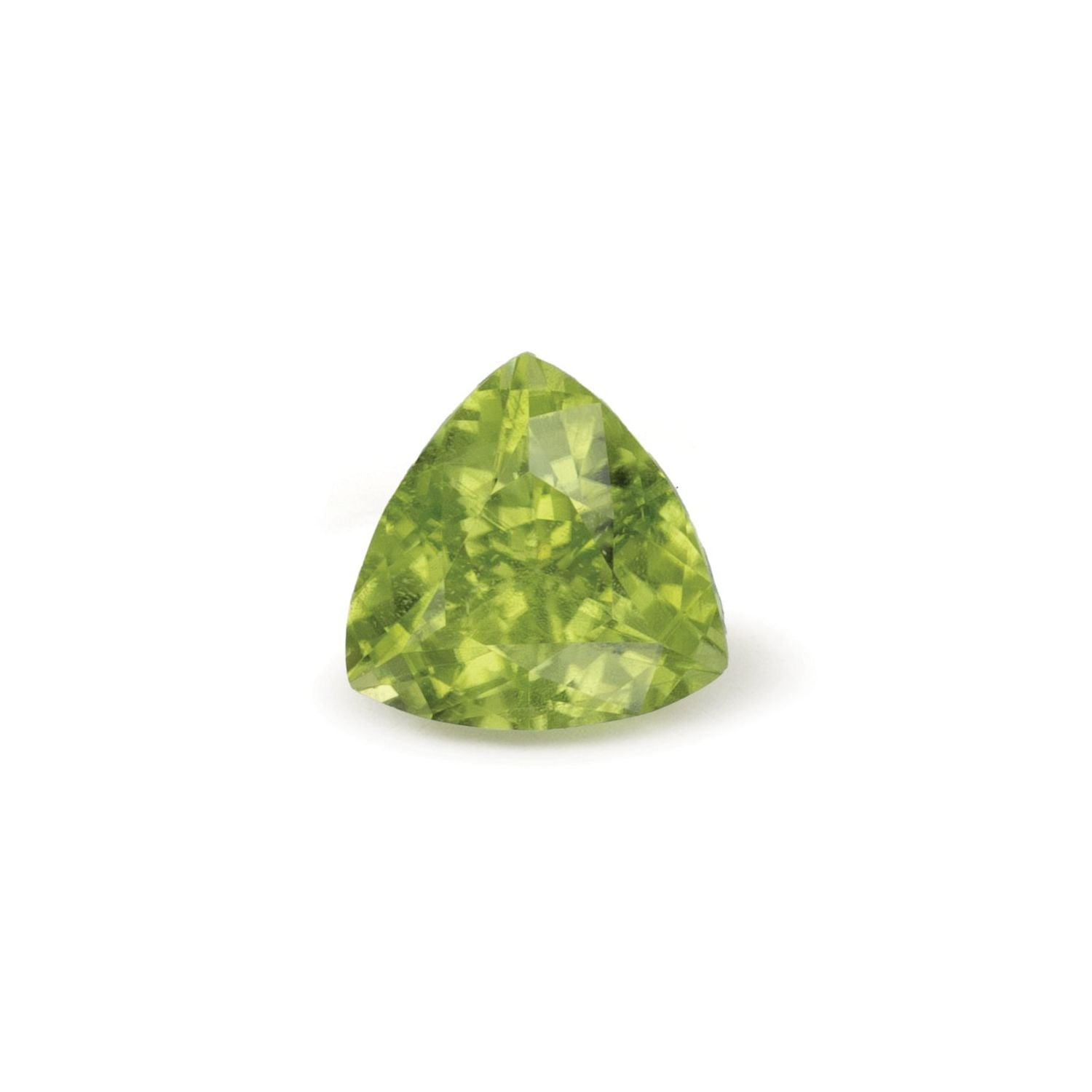 1.08 ct Trillion Natural Natural Peridot Peridot – Faceted Cut – N/A Certified — Sapphire Row