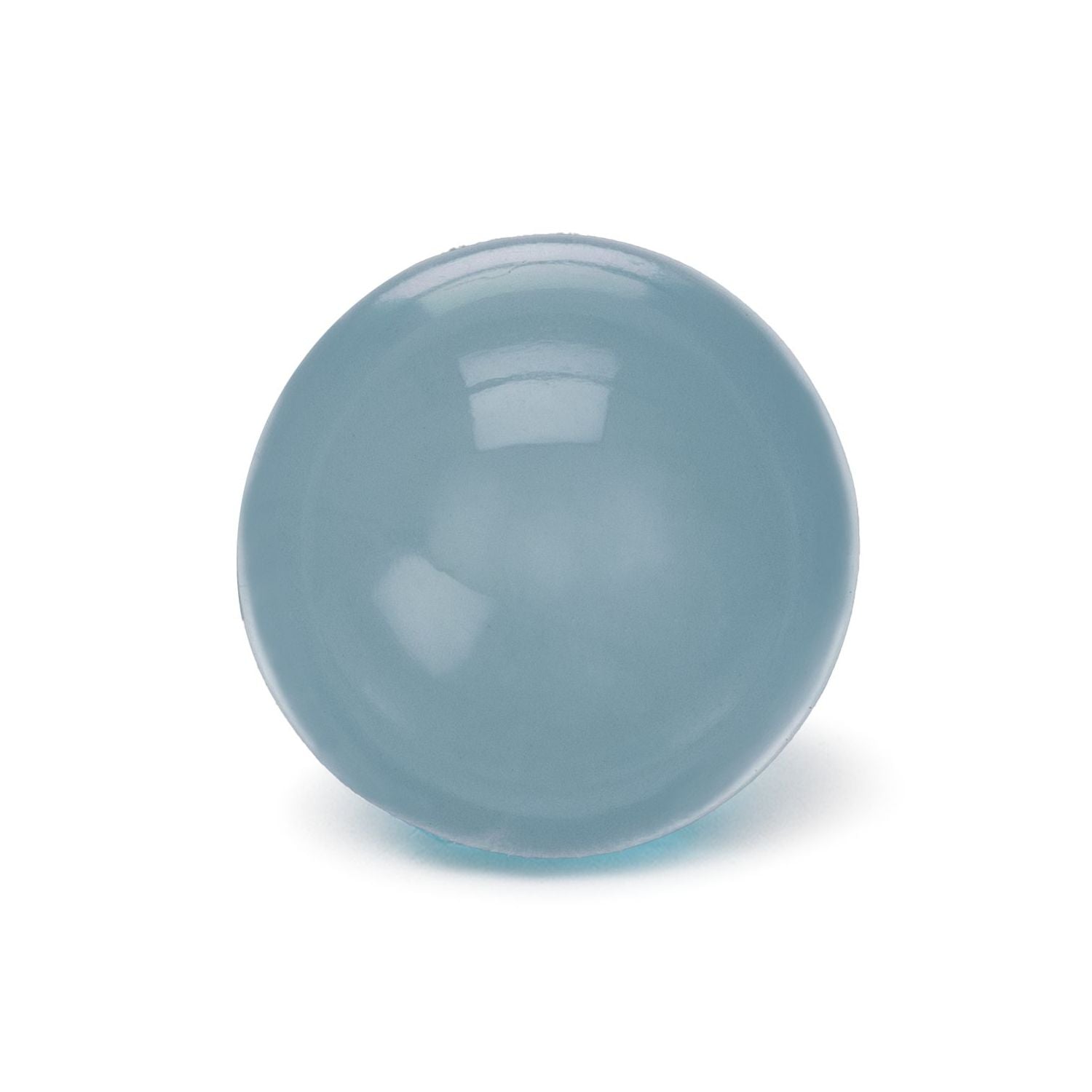5.94 ct Round Natural Natural Aquamarine Aquamarine – Cabochon Cut – N/A Certified — Sapphire Row