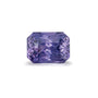 2.14 ct natural purple sapphire from Mozambique, radiant cut | Sapphire Row
