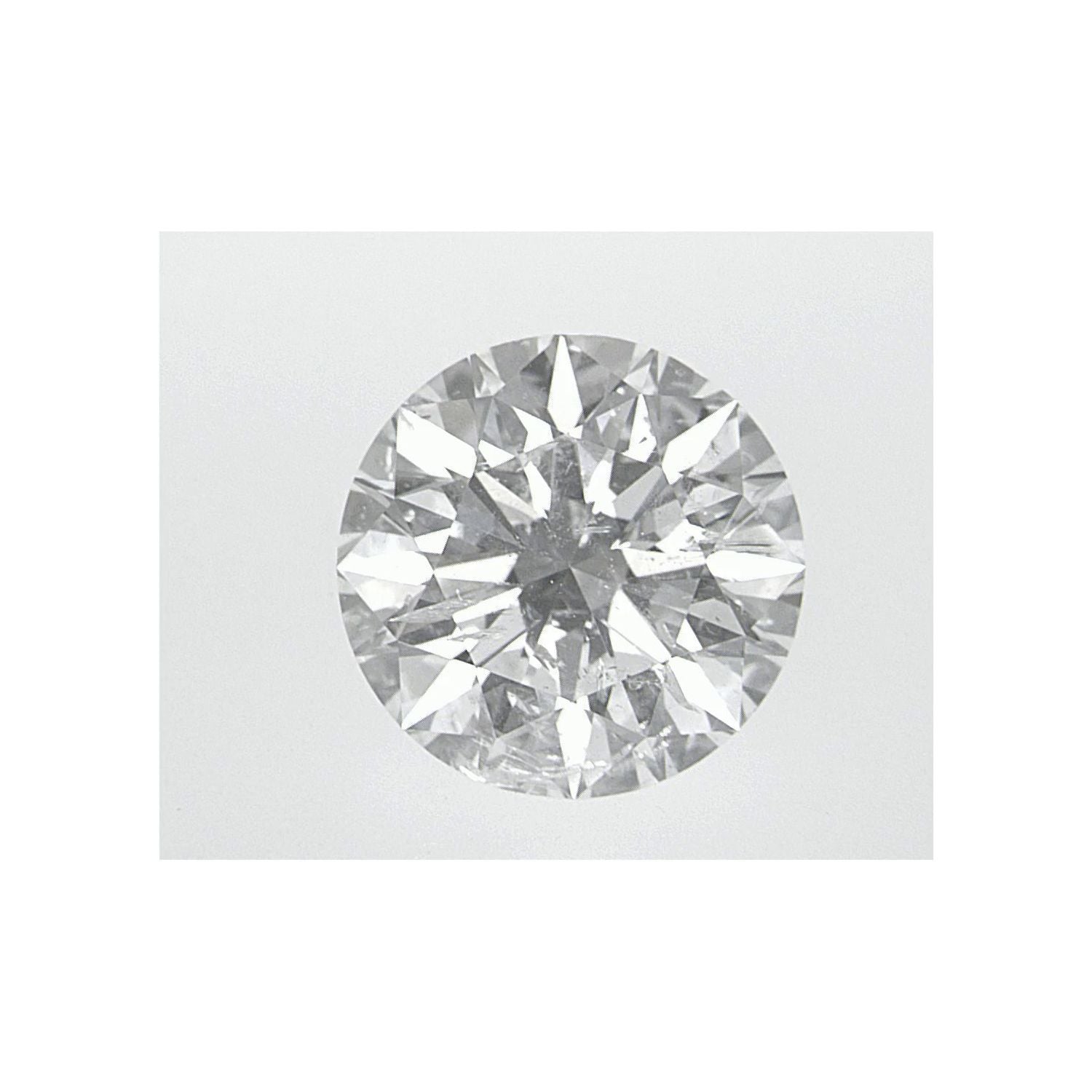 1.70 ct Round Natural Diamond – H I1 – Faceted Cut – GIA Certified — Sapphire Row