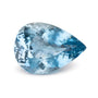 8.00 ct Pear Natural Natural Aquamarine Aquamarine – Faceted Cut – N/A Certified — Sapphire Row