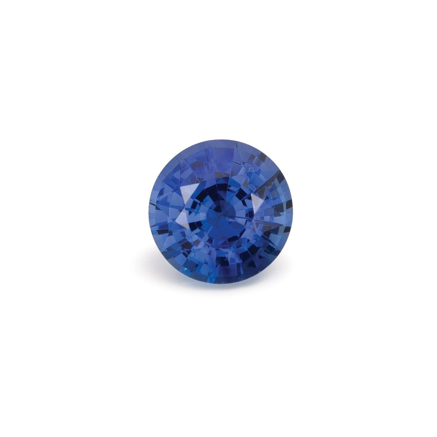 1.03 ct Round Natural Natural Sapphire Sapphire – Faceted Cut – N/A Certified — Sapphire Row