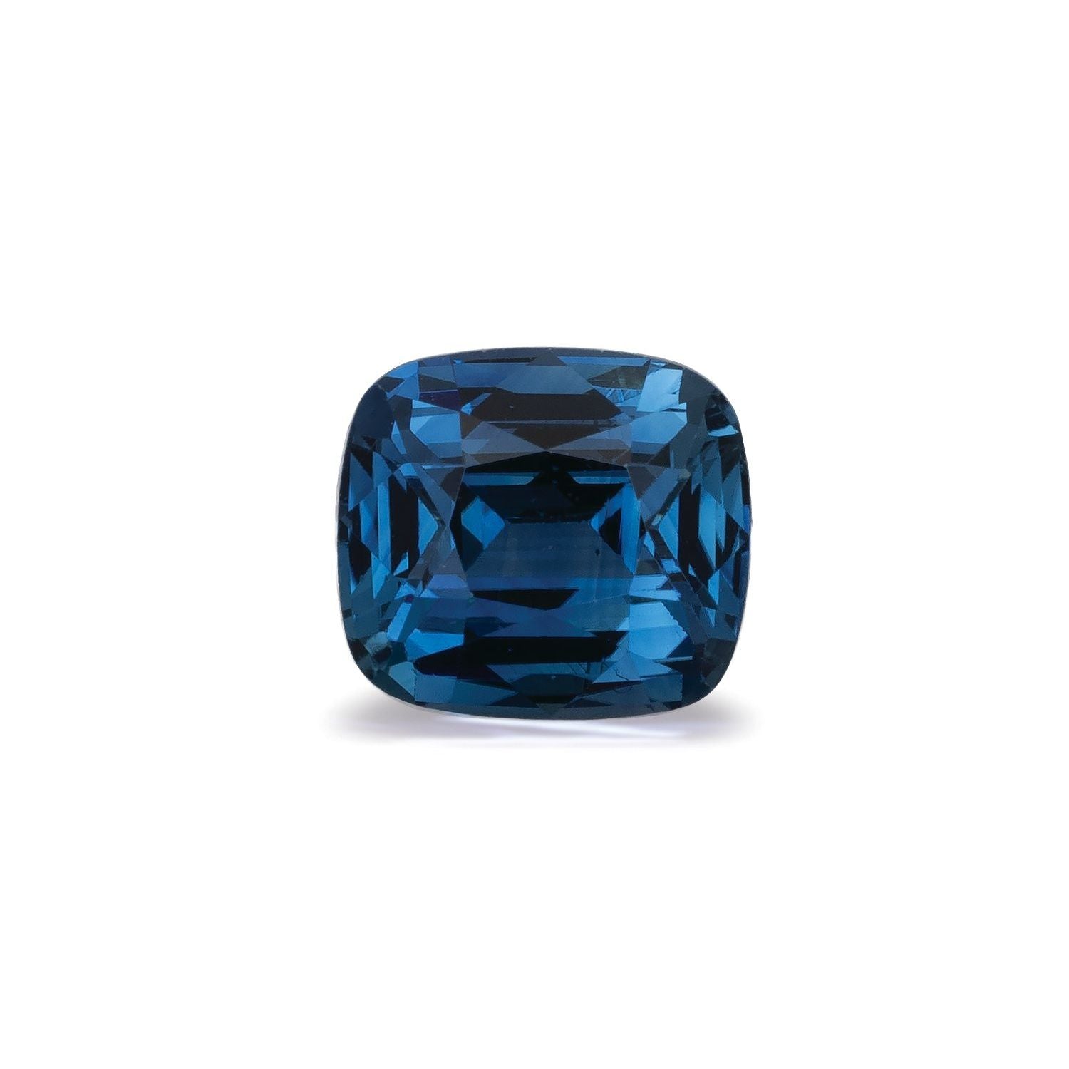 1.72 ct Antique Cushion Natural Natural Sapphire Sapphire – Faceted Cut – BEL Certified — Sapphire Row