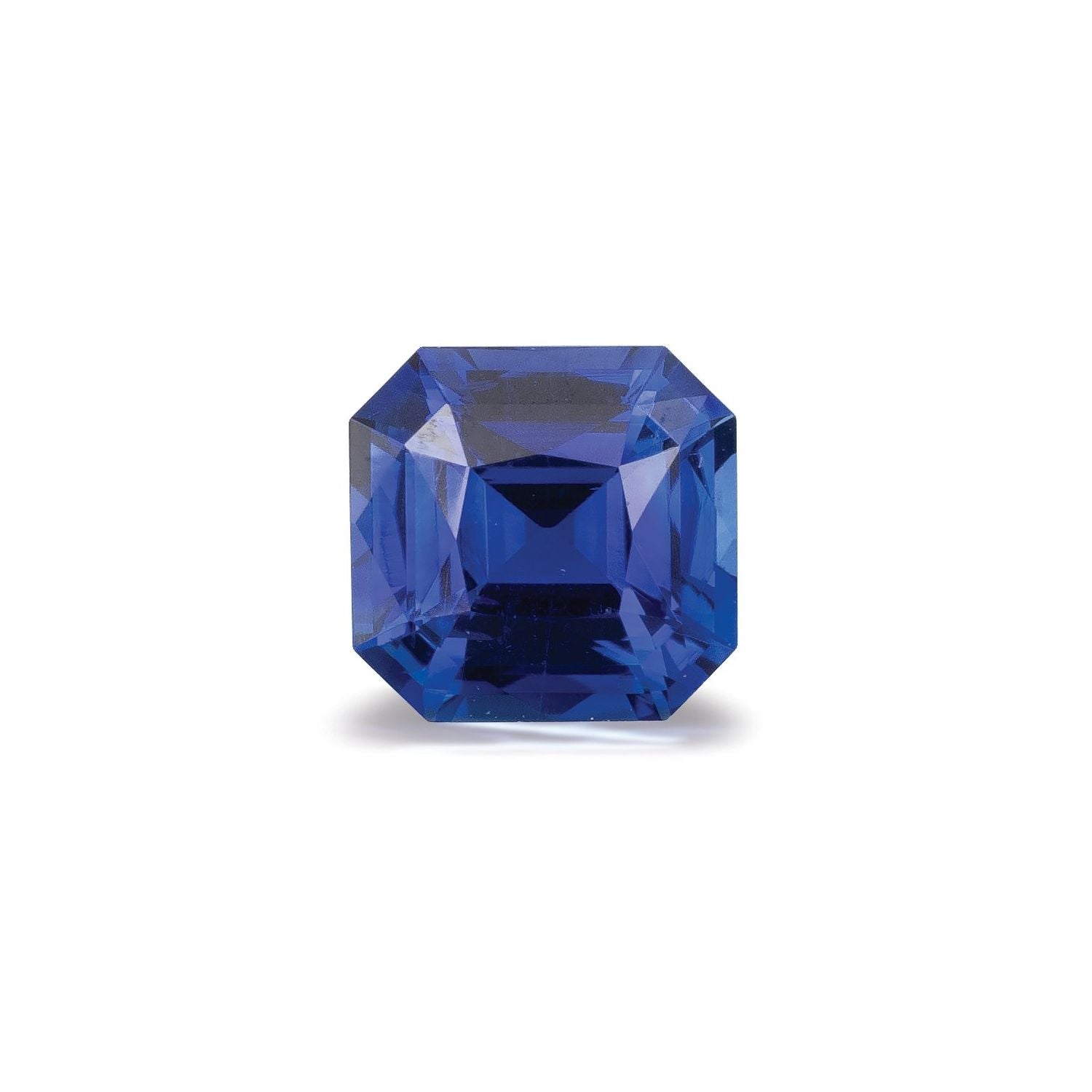 1.34 ct Asscher Natural Natural Sapphire Sapphire – Step-cut – N/A Certified — Sapphire Row