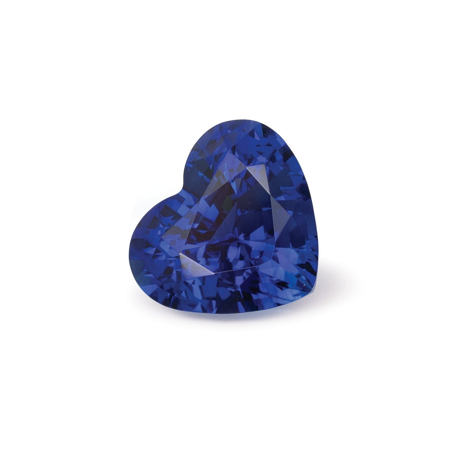 2.09 ct Heart Natural Natural Sapphire Sapphire – Faceted Cut – N/A Certified — Sapphire Row