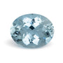 4.45 ct Oval Natural Natural Aquamarine Aquamarine – Faceted Cut – N/A Certified — Sapphire Row