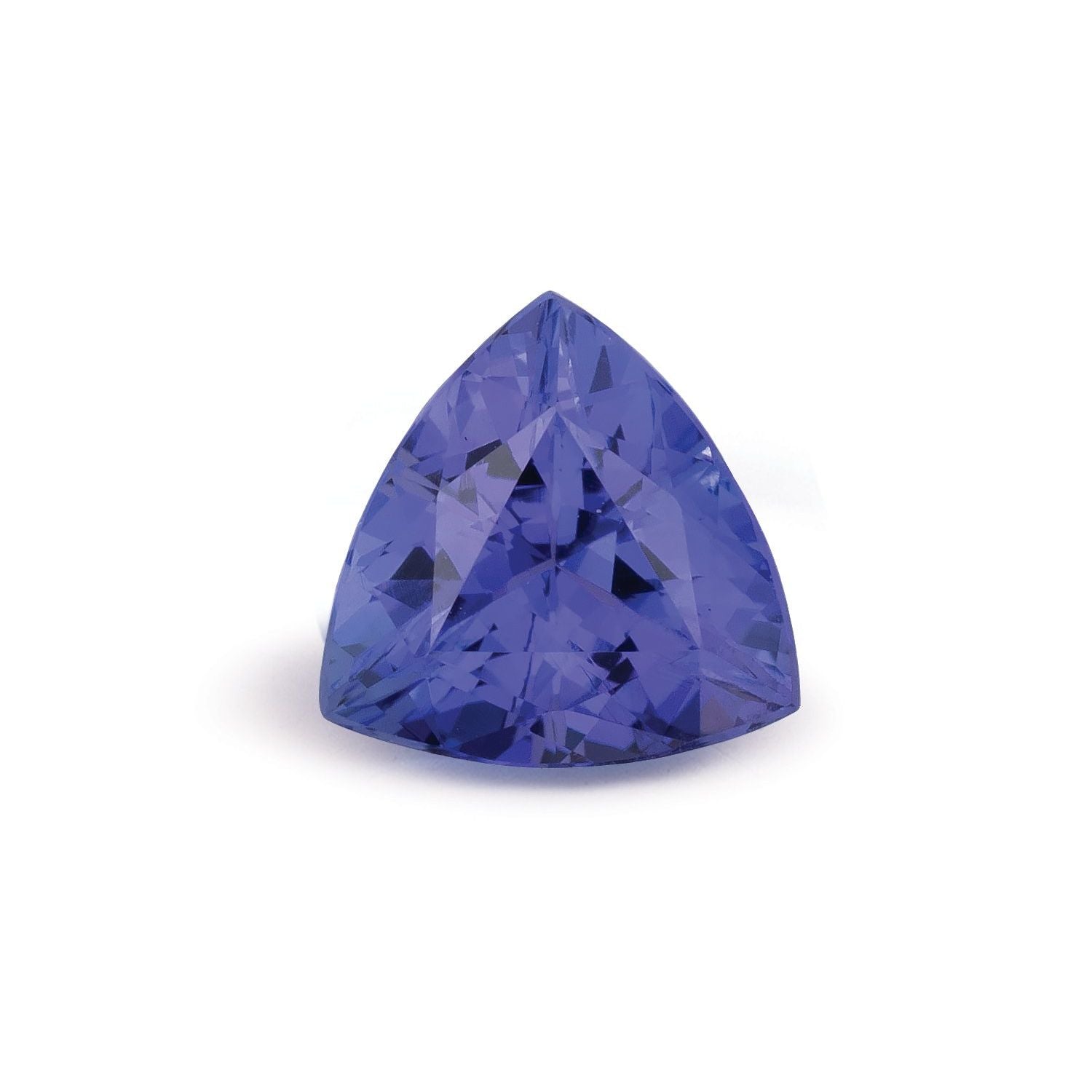 2.25 ct Trillion Natural Natural Tanzanite Tanzanite – Faceted Cut – N/A Certified — Sapphire Row