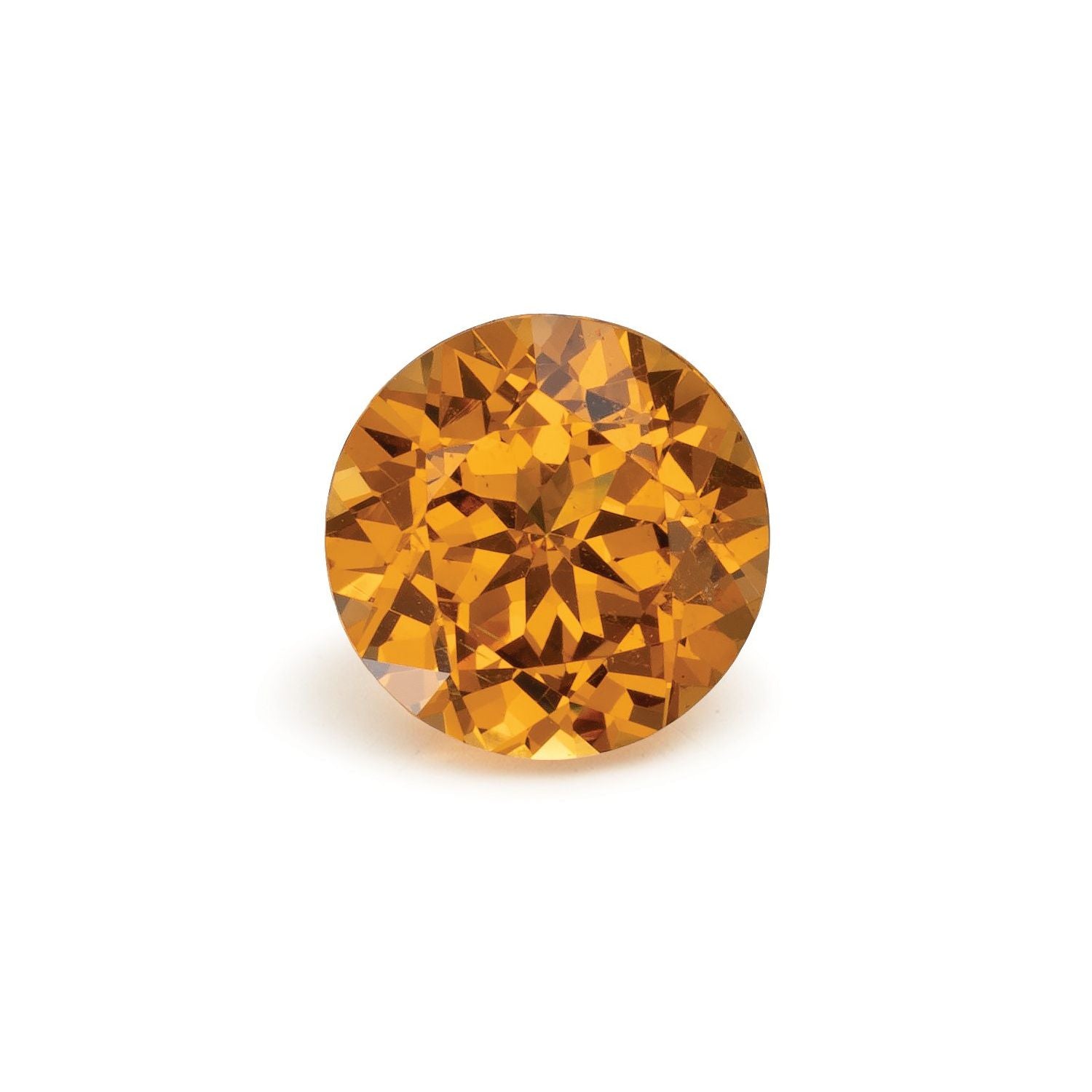 2.04 ct Round Natural Natural Spessartite Garnet Spessartite Garnet – Faceted Cut – N/A Certified — Sapphire Row