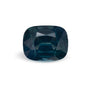 3.63 ct natural teal sapphire from Sri Lanka, antique cushion cut | Sapphire Row