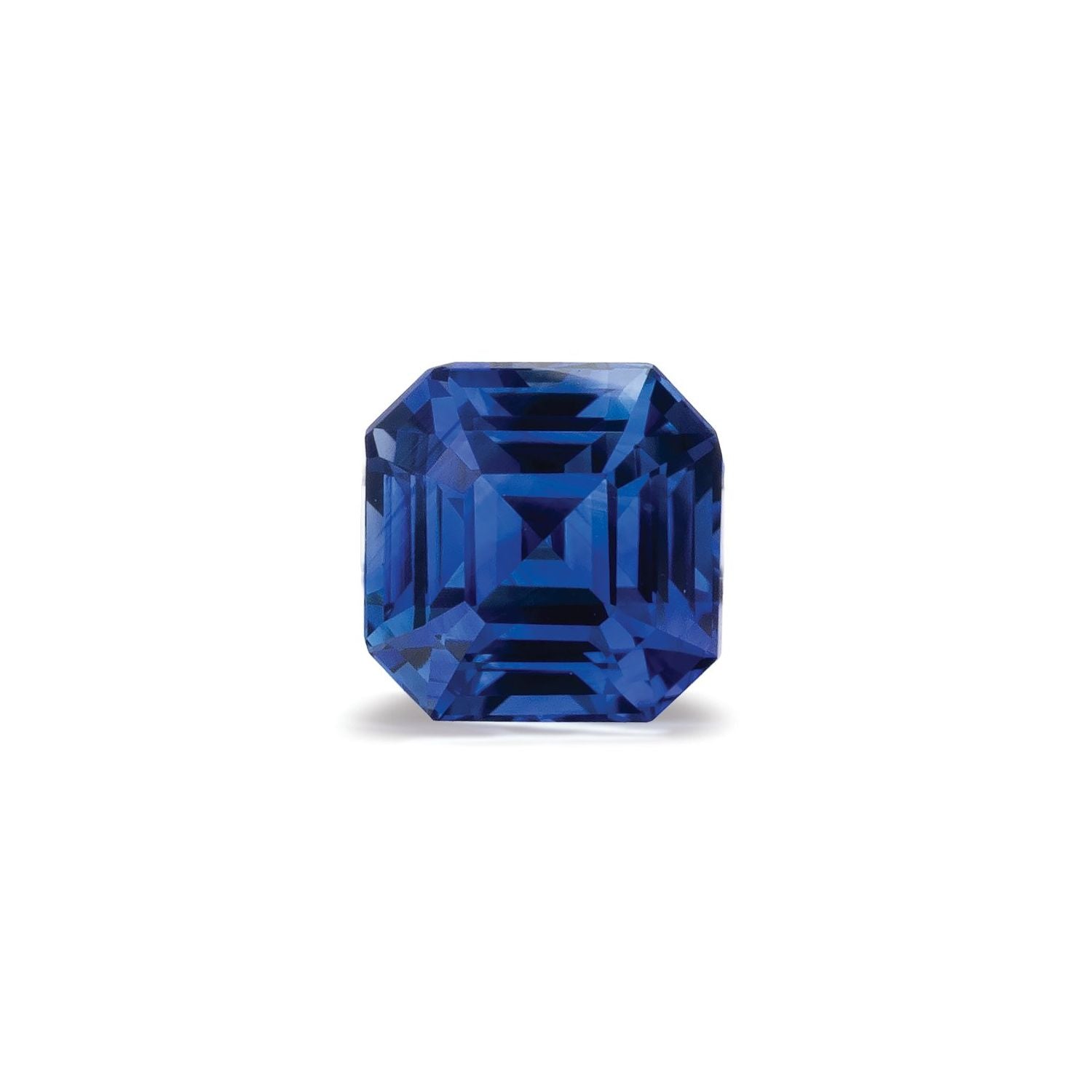 1.58 ct Asscher Natural Natural Sapphire Sapphire – Step-cut – N/A Certified — Sapphire Row