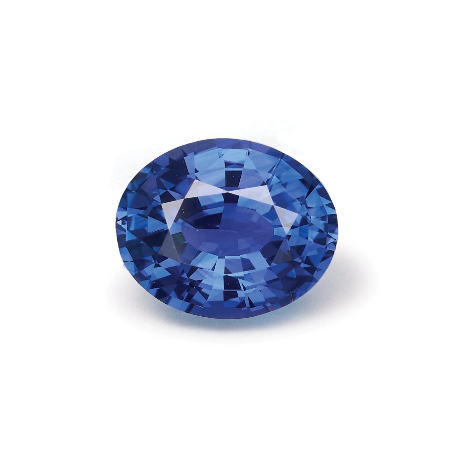2.10 ct Oval Natural Natural Sapphire Sapphire – Faceted Cut – N/A Certified — Sapphire Row