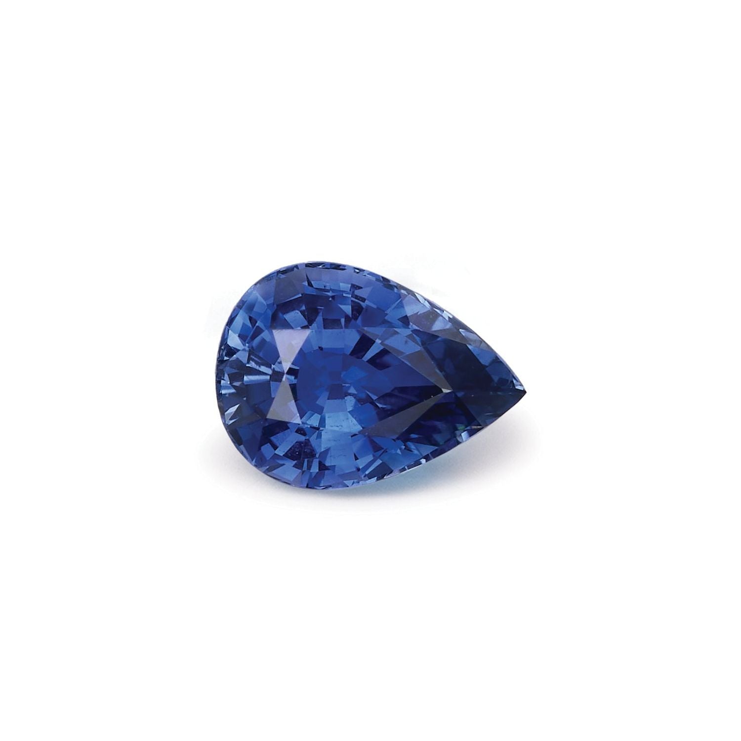 1.33 ct Pear Natural Natural Sapphire Sapphire – Faceted Cut – GIA Certified — Sapphire Row