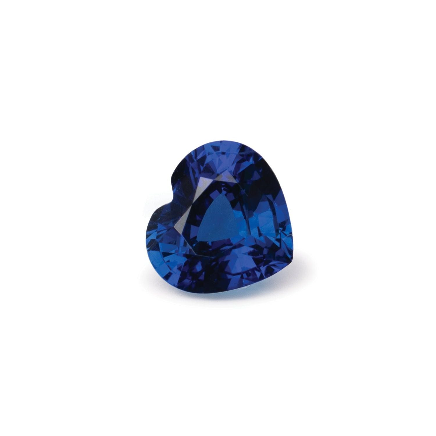 1.04 ct Heart Natural Natural Sapphire Sapphire – Faceted Cut – N/A Certified — Sapphire Row