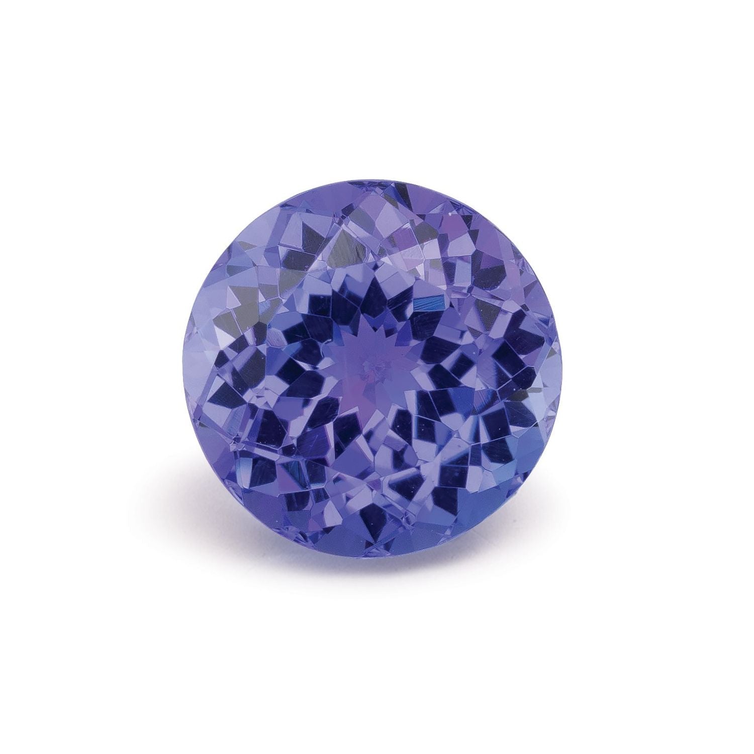 2.88 ct Round Natural Natural Tanzanite Tanzanite – Faceted Cut – N/A Certified — Sapphire Row