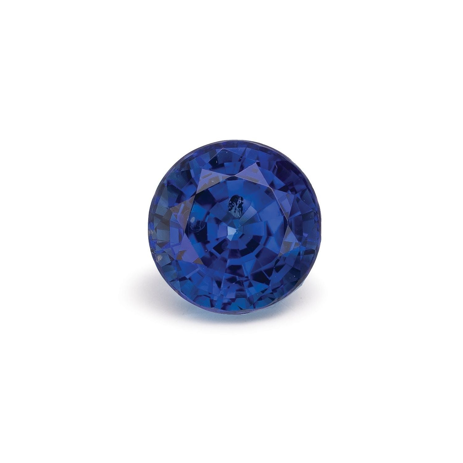 1.93 ct Round Natural Natural Sapphire Sapphire – Faceted Cut – N/A Certified — Sapphire Row