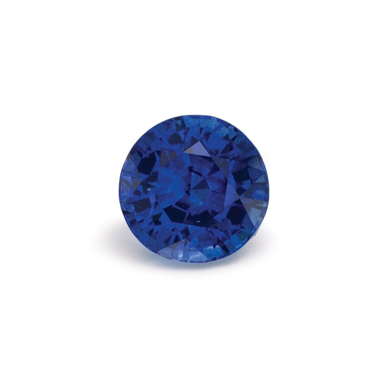 2.08 ct Round Natural Natural Sapphire Sapphire – Faceted Cut – GIA Certified — Sapphire Row