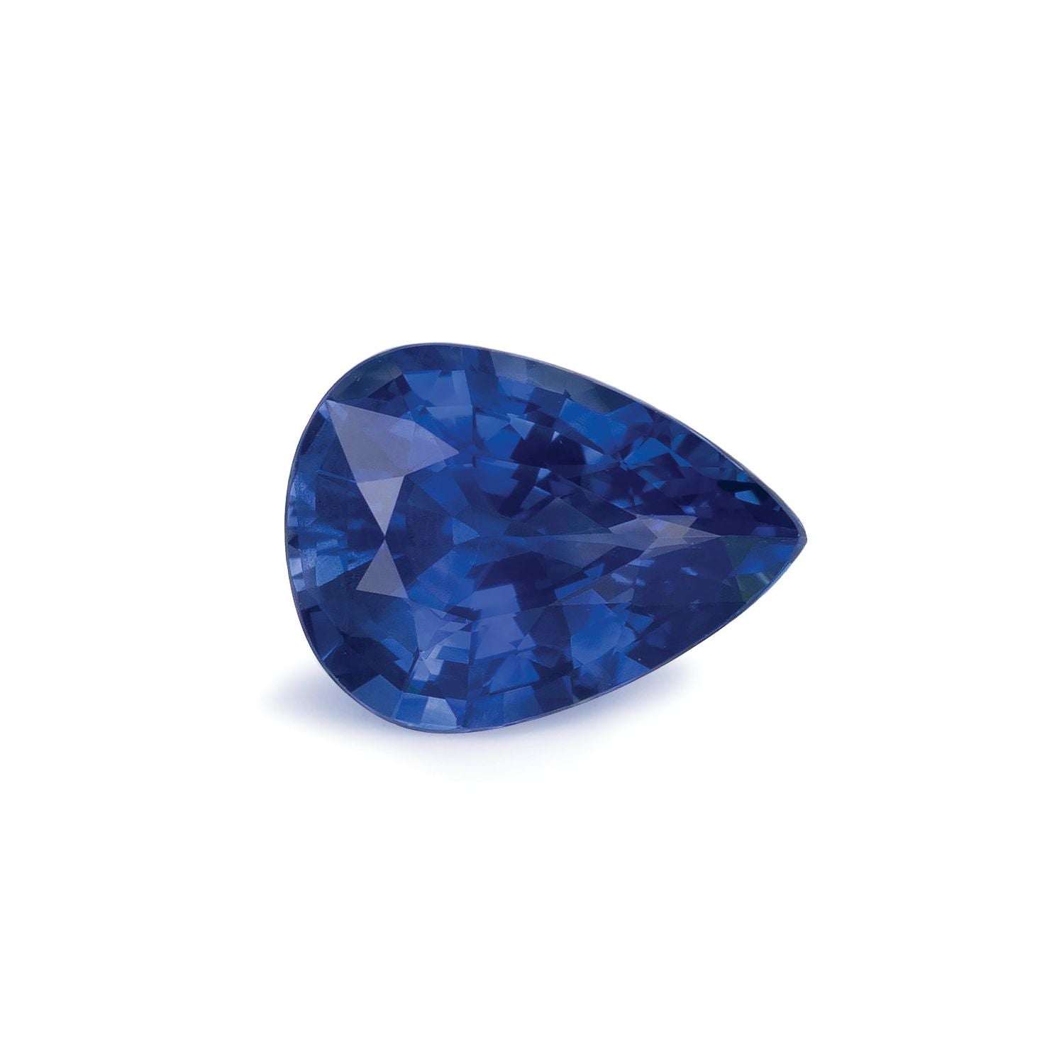 1.76 ct Pear Natural Natural Sapphire Sapphire – Faceted Cut – N/A Certified — Sapphire Row