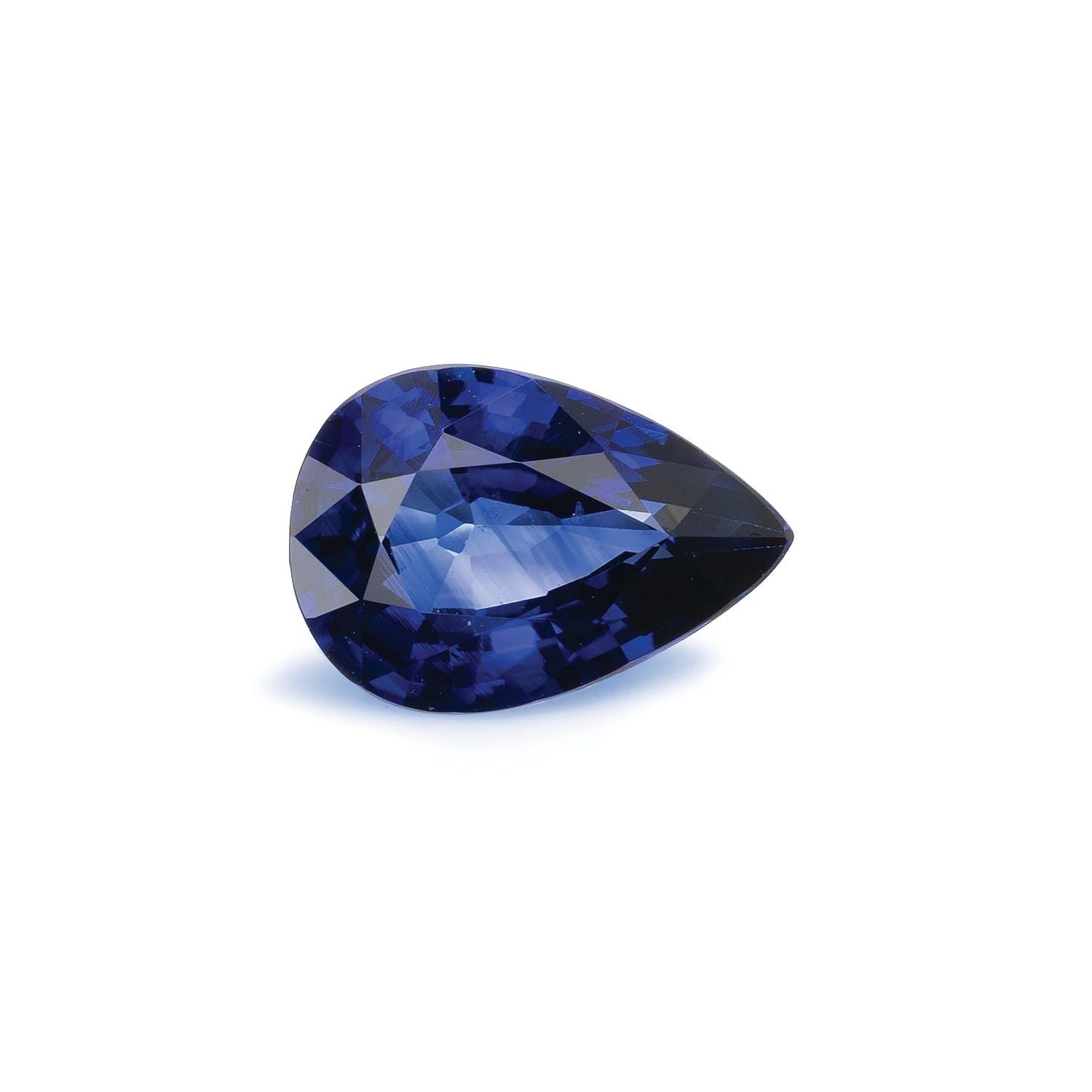 1.41 ct Pear Natural Natural Sapphire Sapphire – Faceted Cut – N/A Certified — Sapphire Row