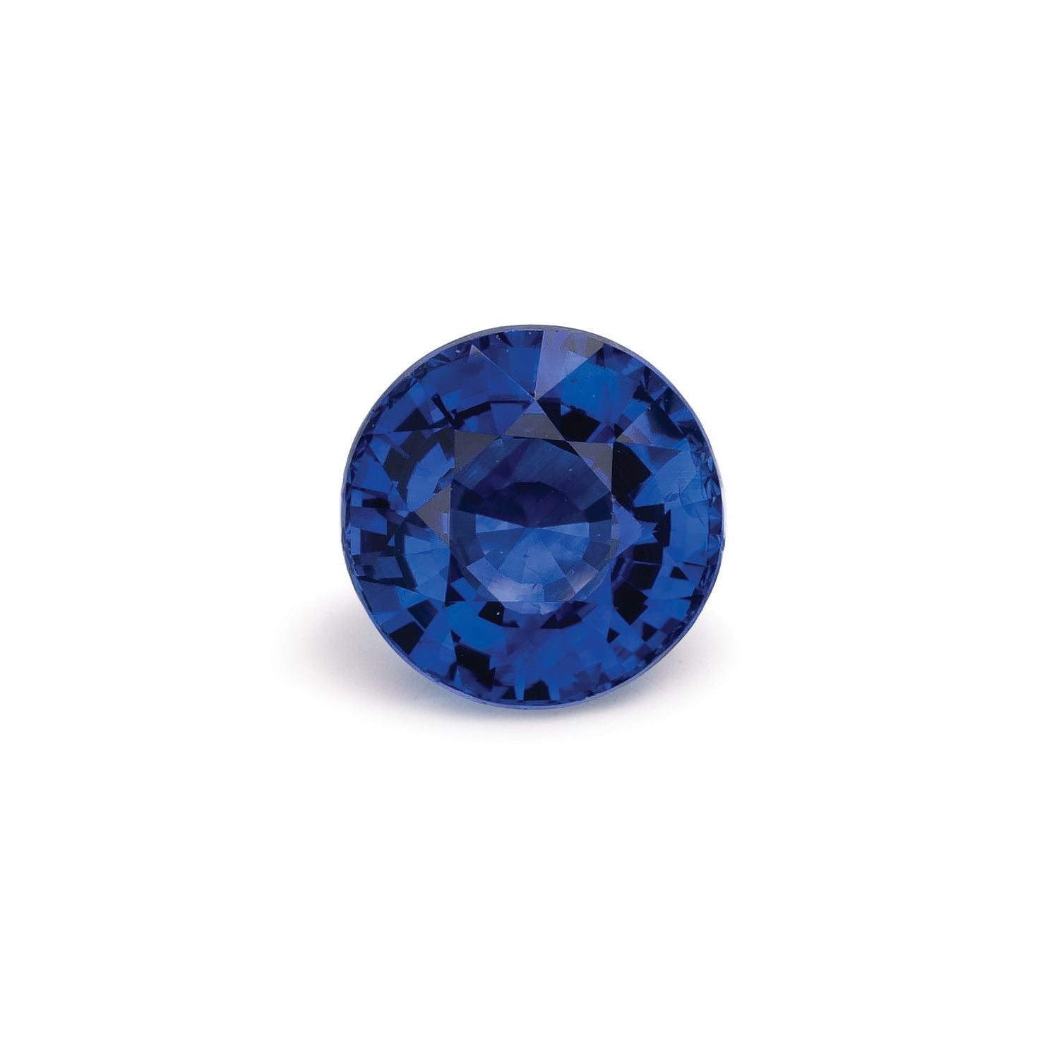1.63 ct Round Natural Natural Sapphire Sapphire – Faceted Cut – GIA Certified — Sapphire Row