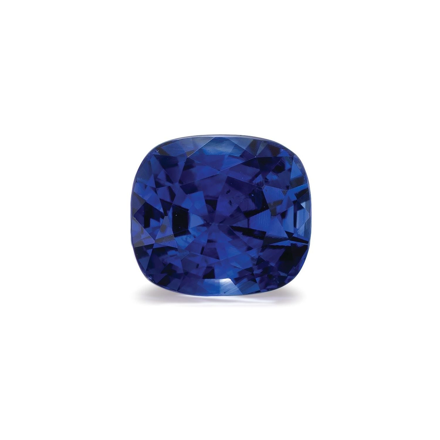 2.63 ct Antique Cushion Natural Natural Sapphire Sapphire – Faceted Cut – GIA Certified — Sapphire Row