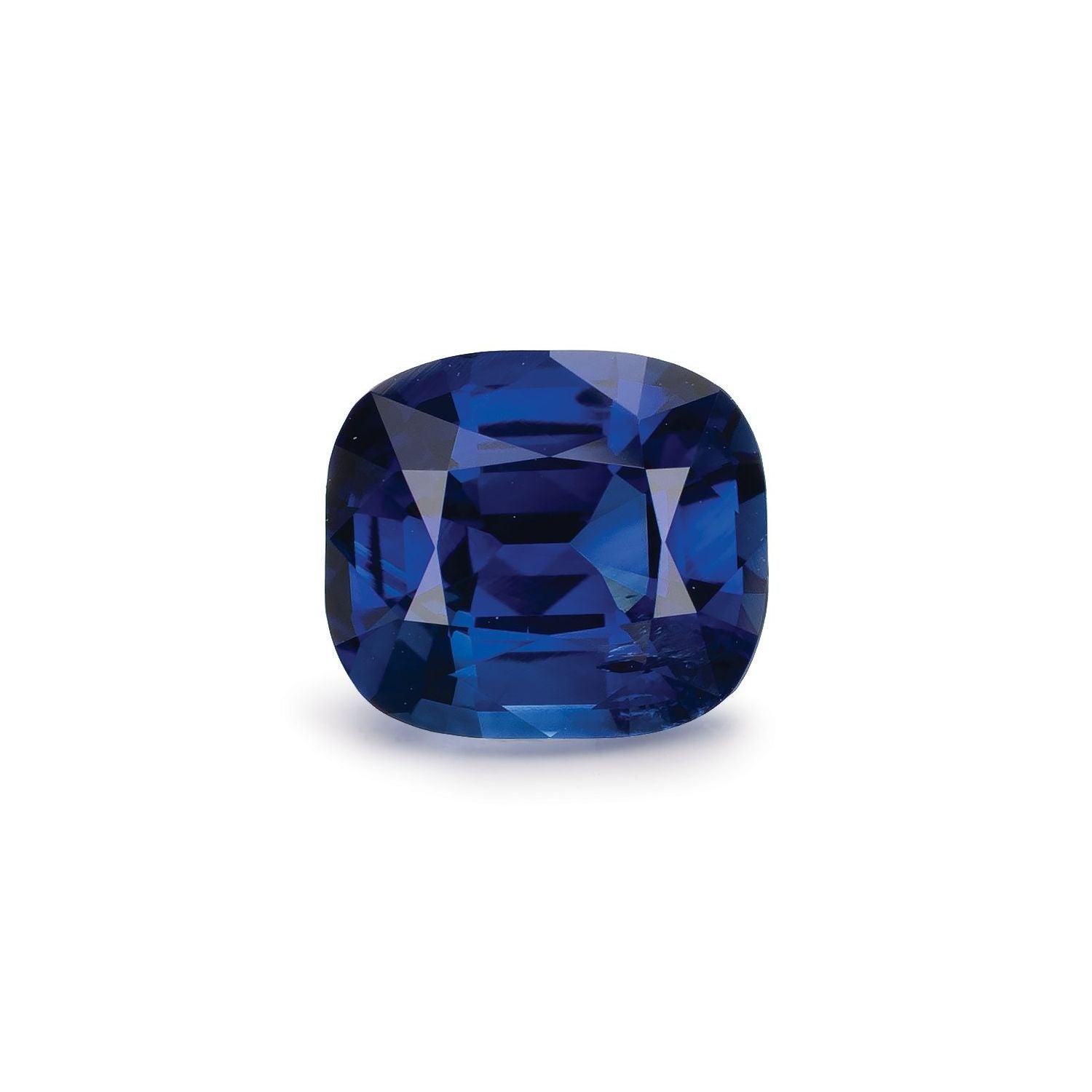2.02 ct Antique Cushion Natural Natural Sapphire Sapphire – Faceted Cut – N/A Certified — Sapphire Row
