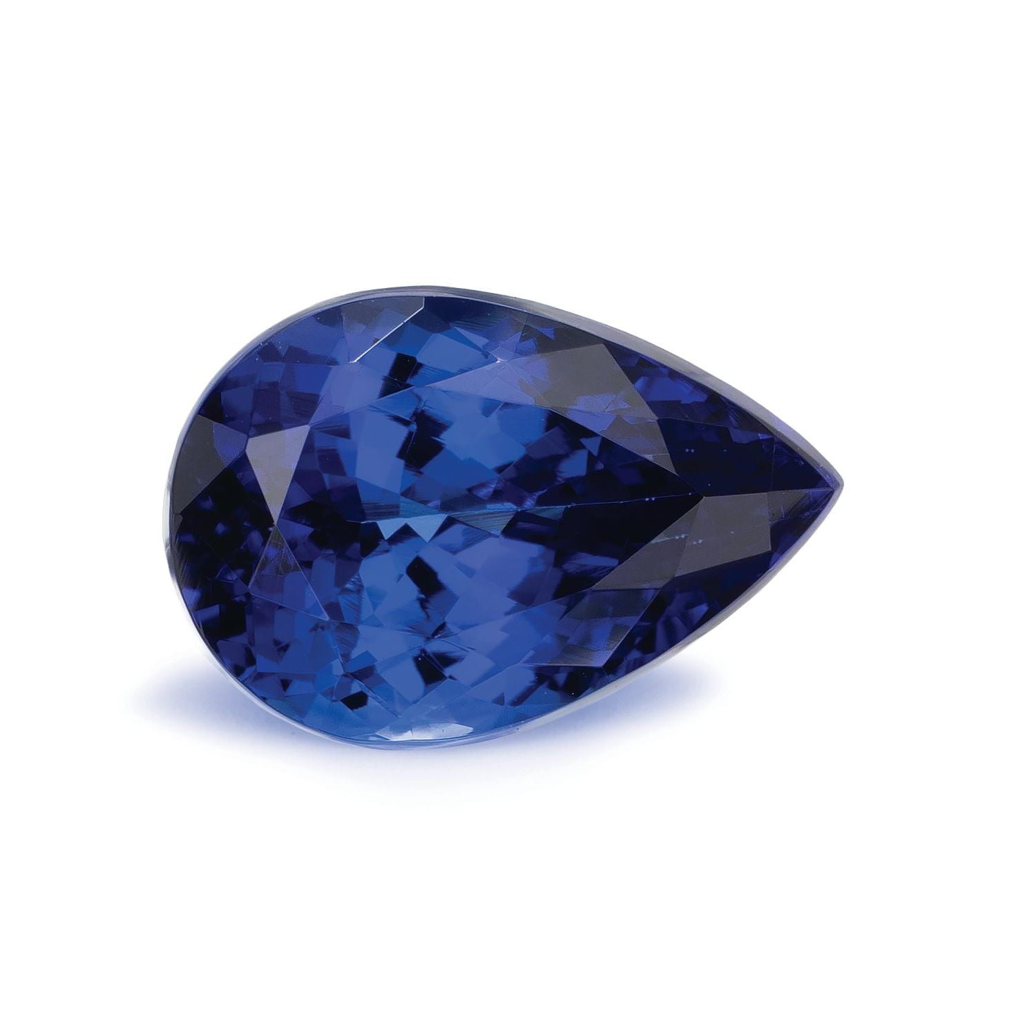 4.85 ct Pear Natural Natural Tanzanite Tanzanite – Faceted Cut – N/A Certified — Sapphire Row
