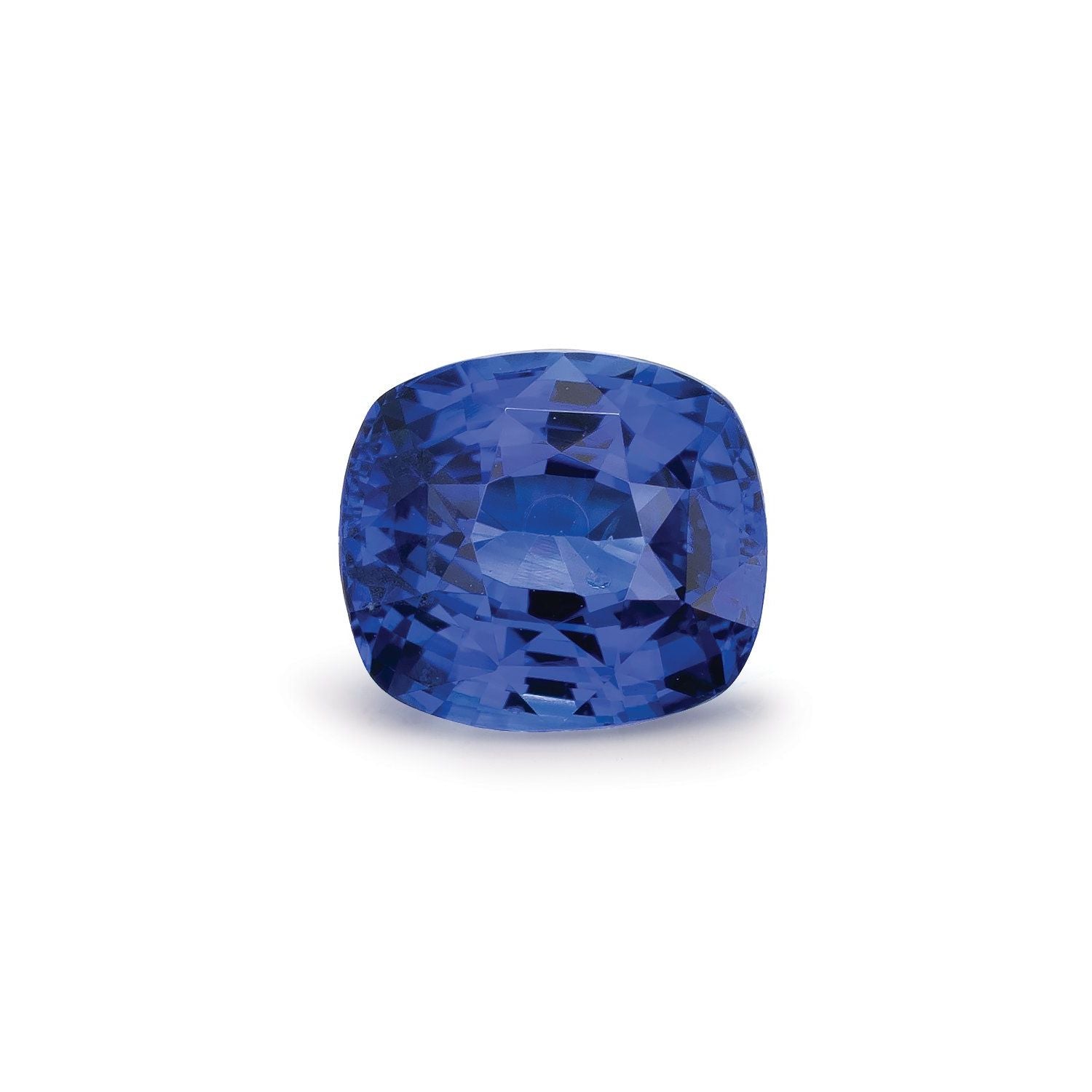 2.05 ct Antique Cushion Natural Natural Sapphire Sapphire – Faceted Cut – N/A Certified — Sapphire Row