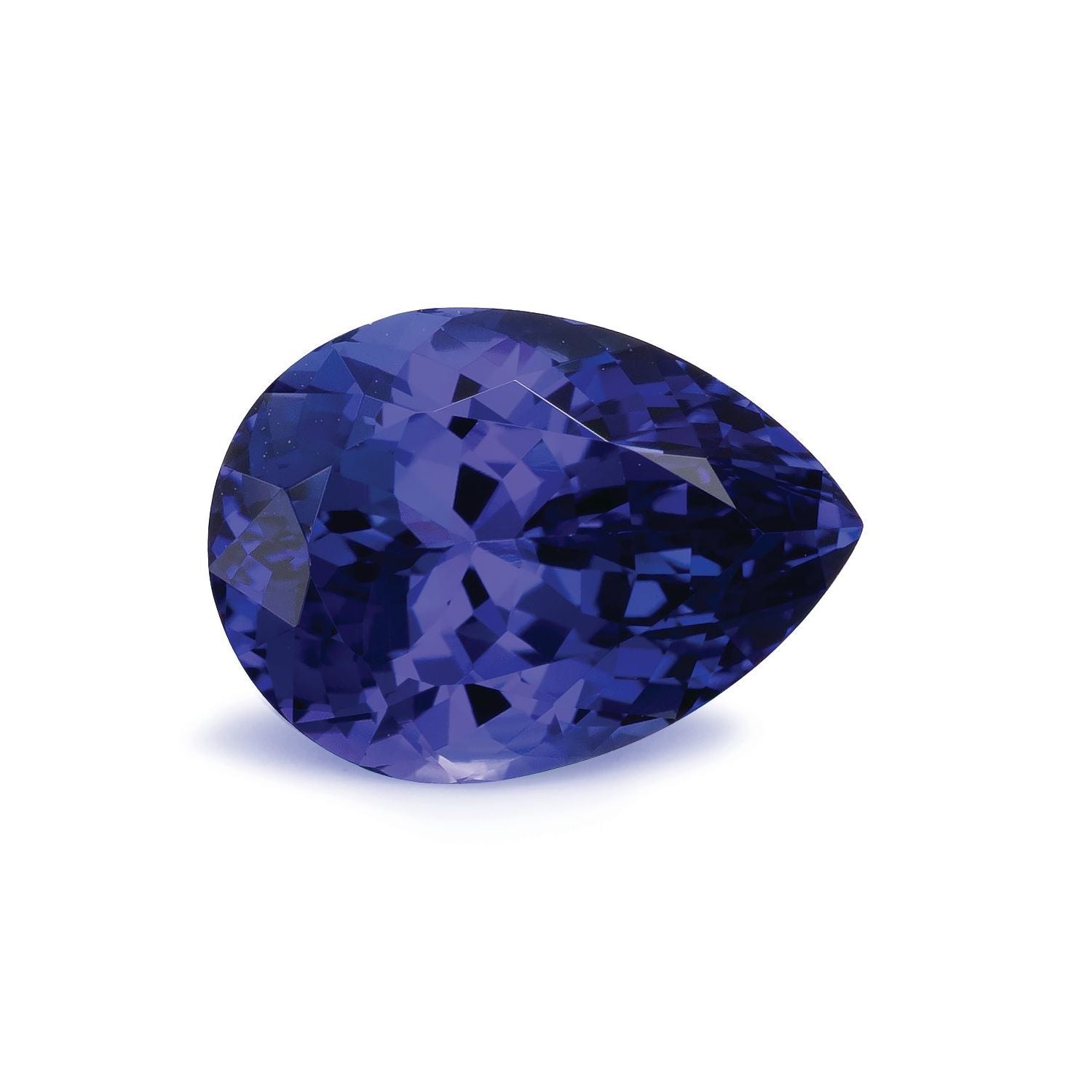 3.57 ct Pear Natural Natural Tanzanite Tanzanite – Faceted Cut – N/A Certified — Sapphire Row