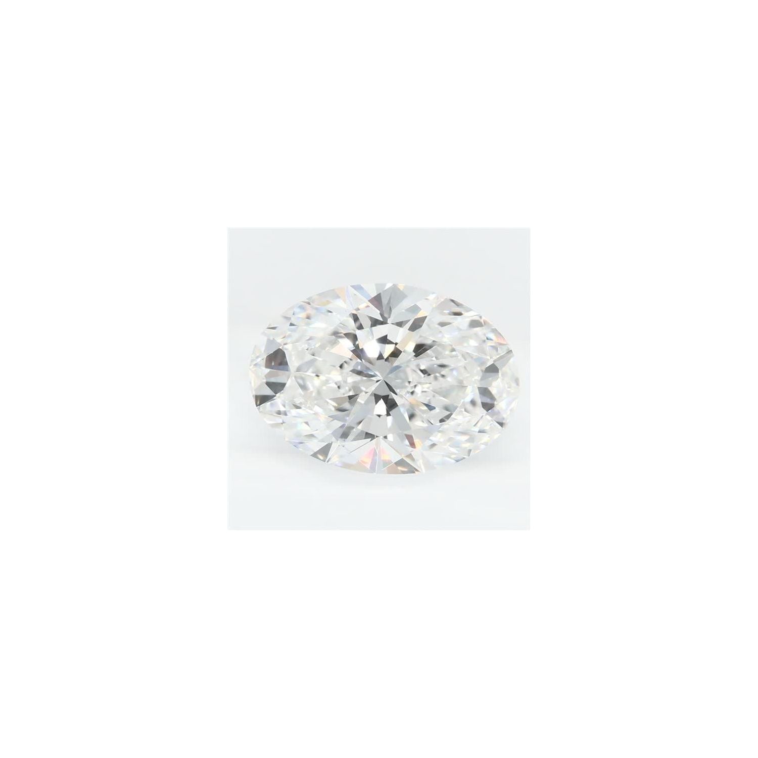 3.04 ct Oval Lab-Grown Diamond – E VS1 – Faceted Cut – GCAL Certified — Sapphire Row