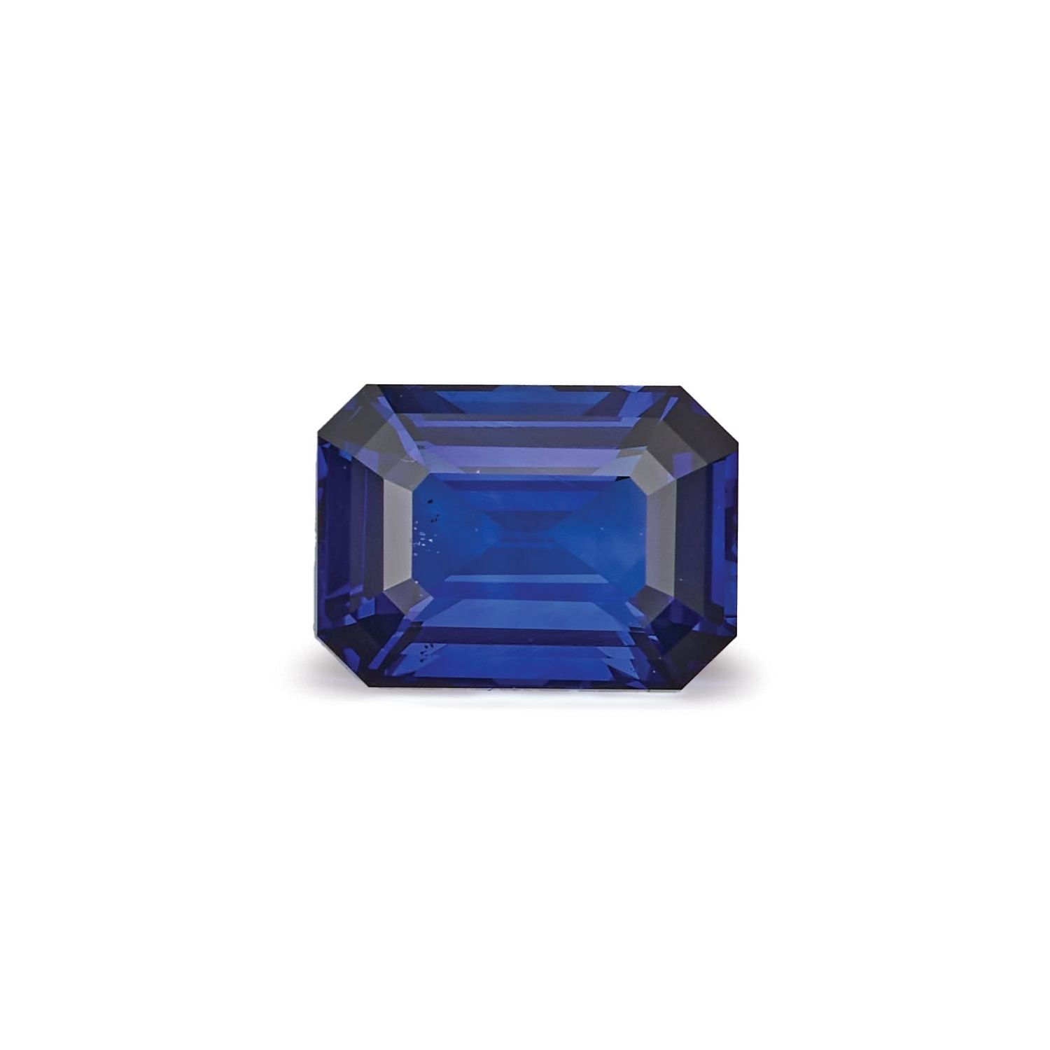 1.60 ct Emerald Natural Natural Sapphire Sapphire – Step-cut – N/A Certified — Sapphire Row