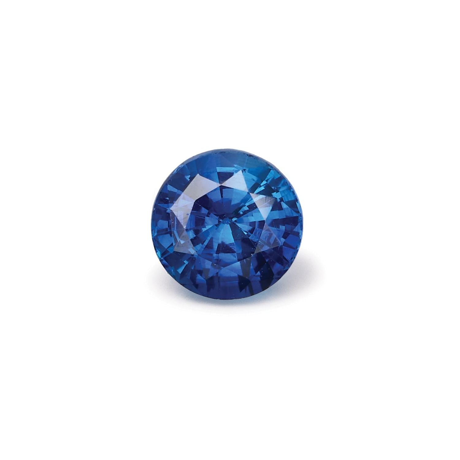 1.11 ct Round Natural Natural Sapphire Sapphire – Faceted Cut – N/A Certified — Sapphire Row