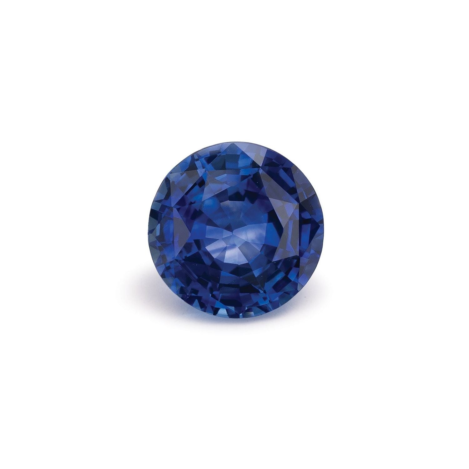 1.60 ct Round Natural Natural Sapphire Sapphire – Faceted Cut – N/A Certified — Sapphire Row