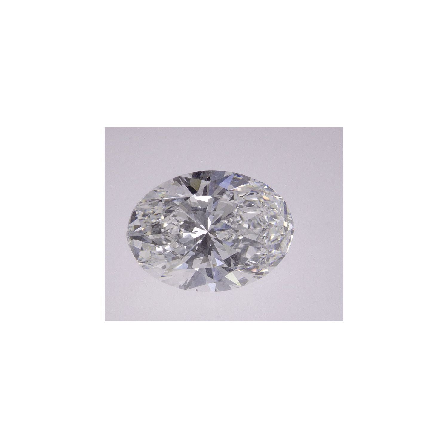 3.52 ct Oval Natural Diamond – F VS2 – Faceted Cut – GIA Certified — Sapphire Row
