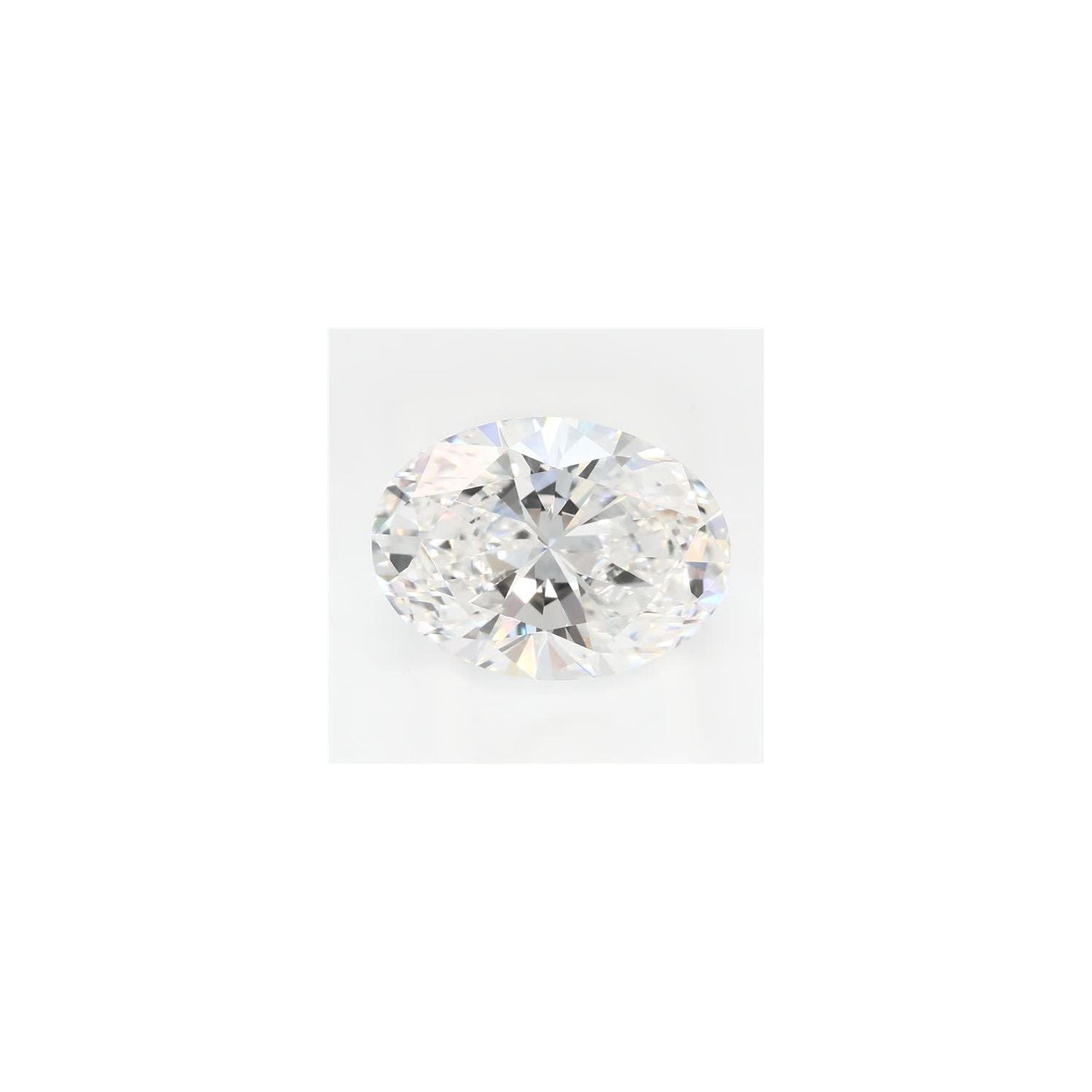 2.53 ct Oval Lab-Grown Diamond – E VS1 – Faceted Cut – GCAL Certified — Sapphire Row