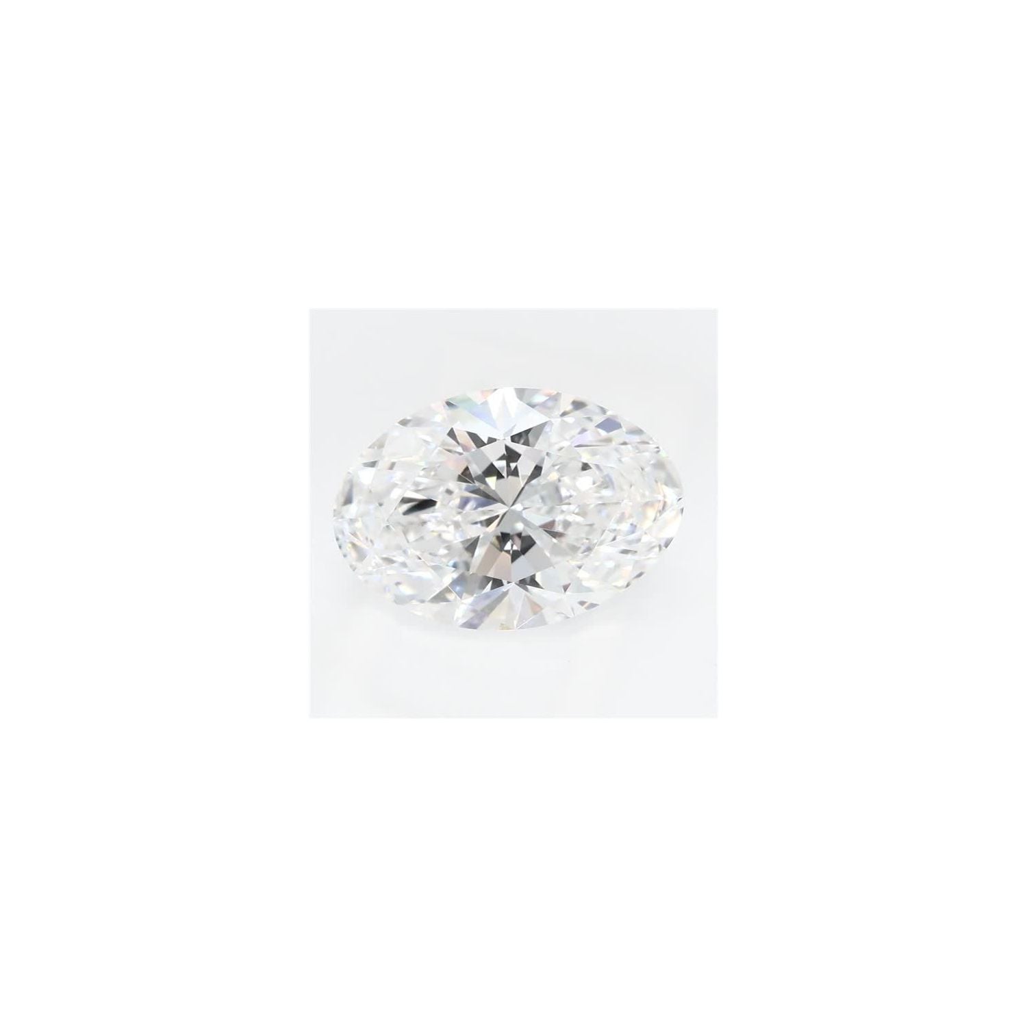 2.05 ct Oval Lab-Grown Diamond – D VS2 – Faceted Cut – GCAL Certified — Sapphire Row