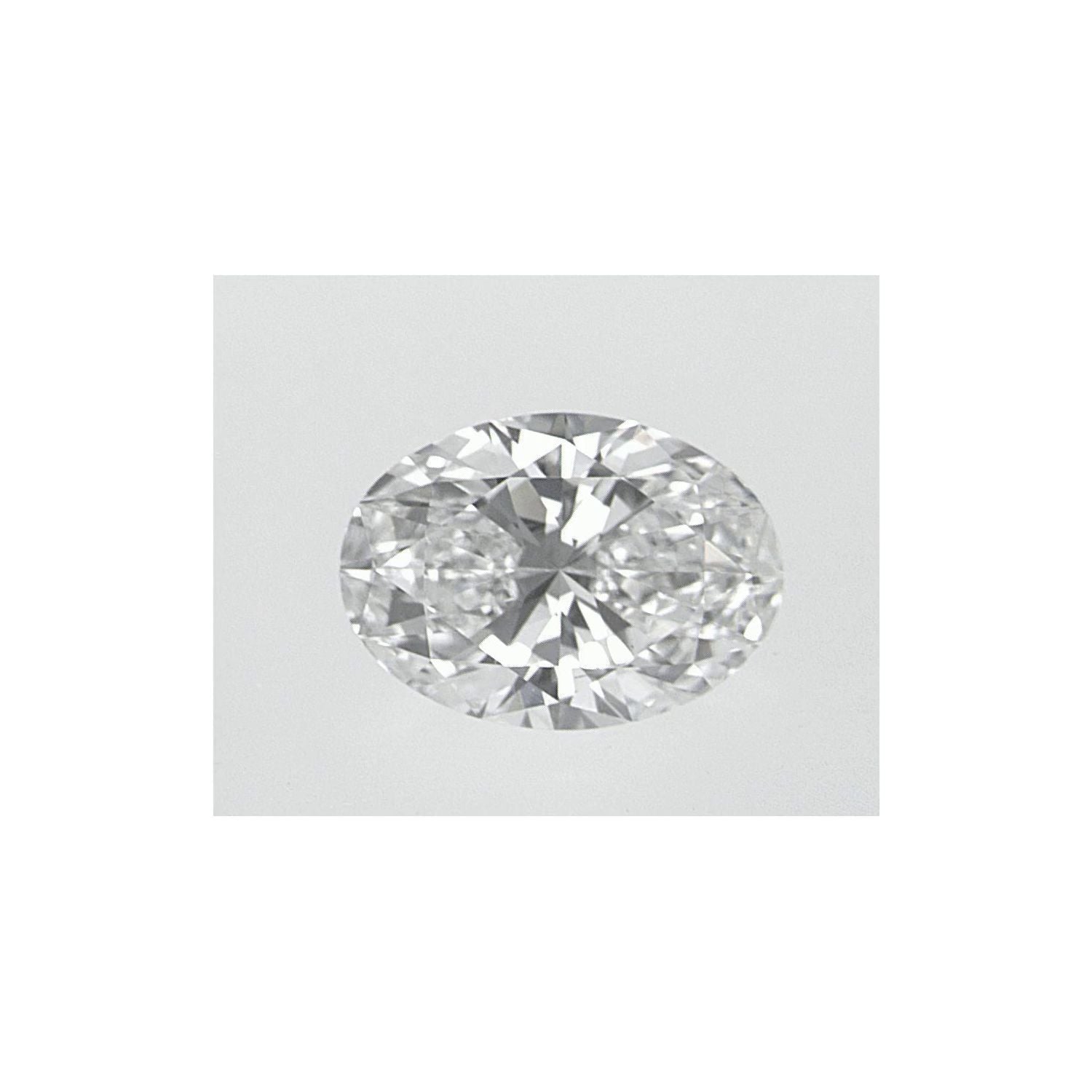 0.78 ct Oval Natural Diamond – H VS2 – Faceted Cut – GIA Certified — Sapphire Row