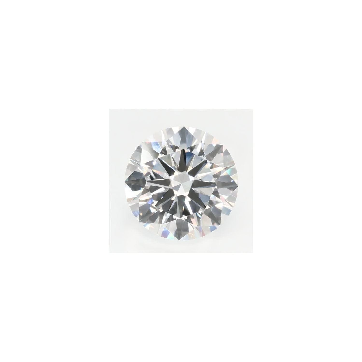 4.55 ct Round Lab-Grown Diamond – F VVS2 – Faceted Cut – GCAL Certified — Sapphire Row