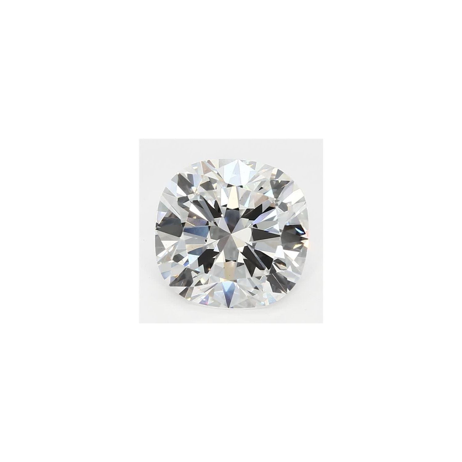 2.74 ct Cushion Lab-Grown Diamond – F VS2 – Faceted Cut – GCAL Certified — Sapphire Row