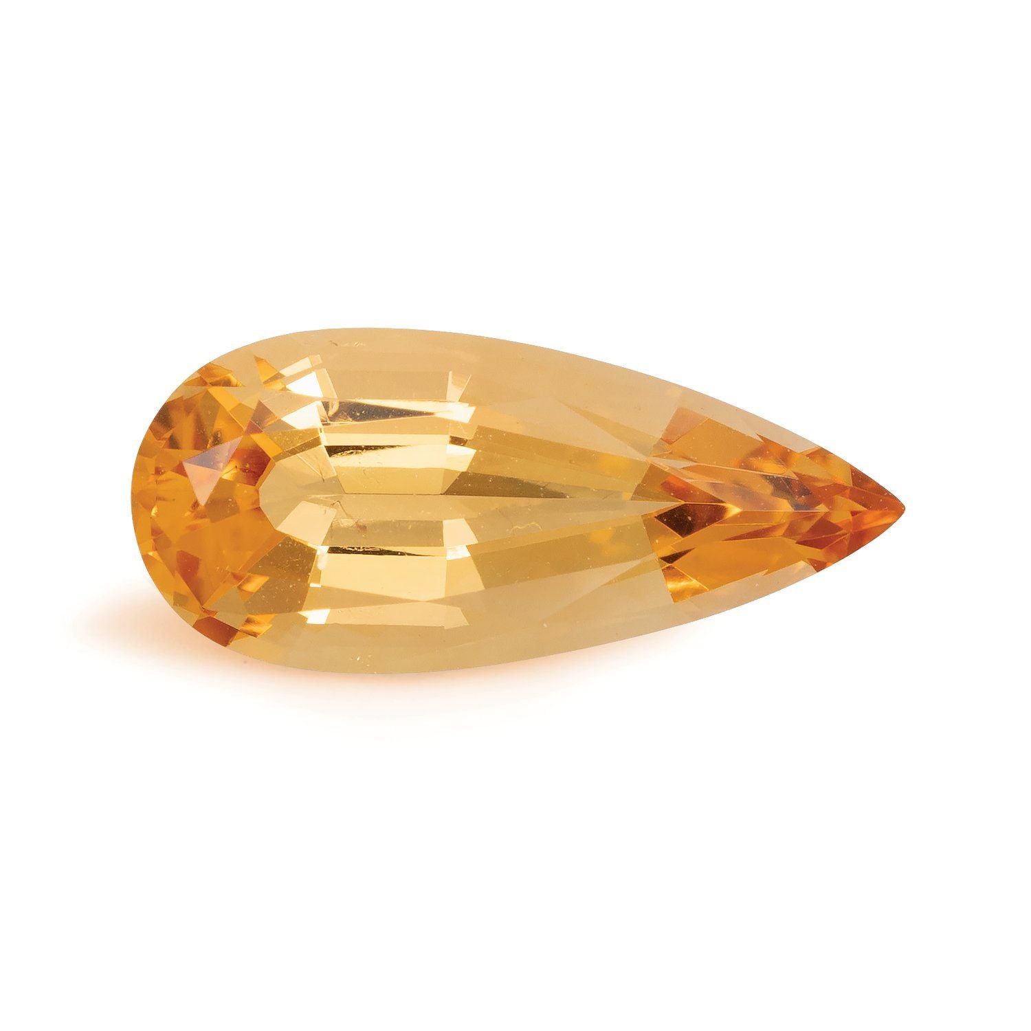 4.01 ct Pear Natural Natural Topaz Topaz – Faceted Cut – N/A Certified — Sapphire Row