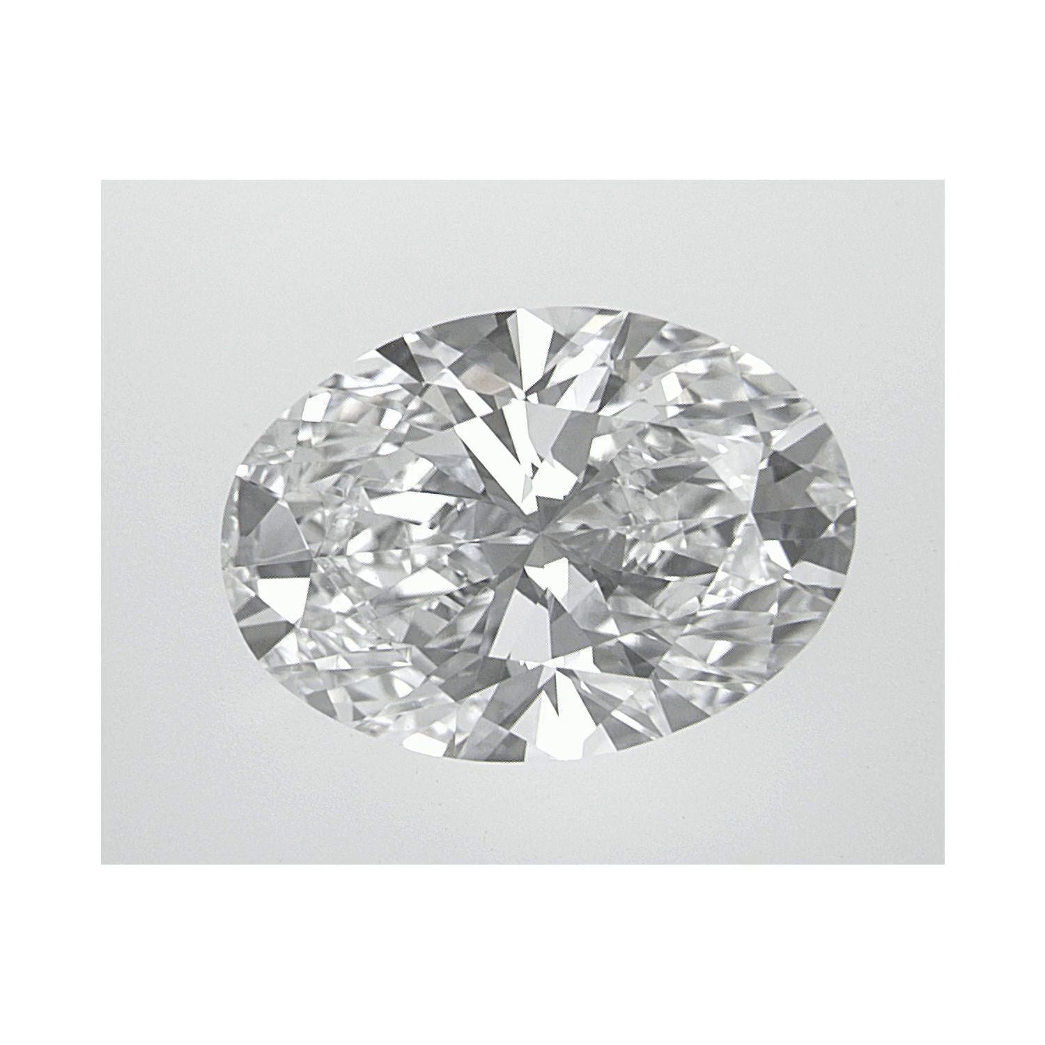 2.69 ct Oval Lab-Grown Diamond – E VVS2 – Faceted Cut – IGI Certified — Sapphire Row