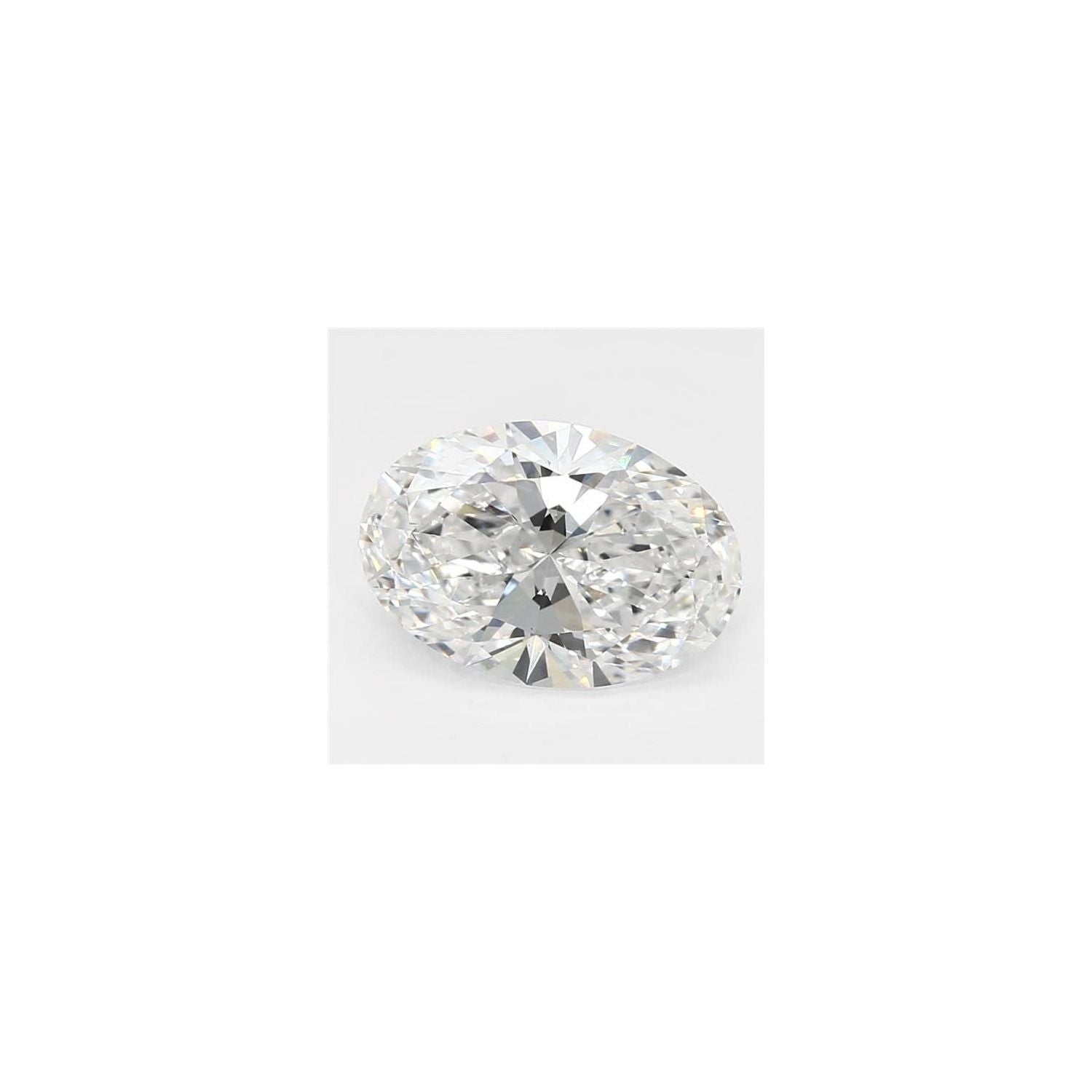 2.74 ct Oval Lab-Grown Diamond – E VS1 – Faceted Cut – GCAL Certified — Sapphire Row