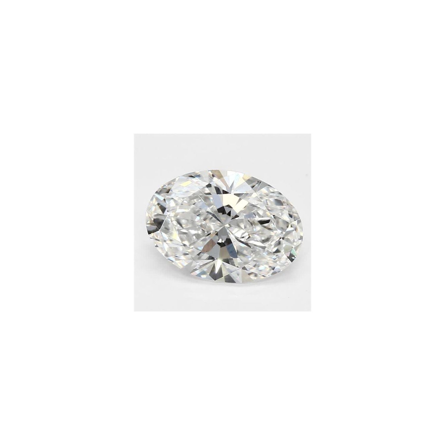 2.65 ct Oval Lab-Grown Diamond – E VS2 – Faceted Cut – GCAL Certified — Sapphire Row