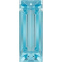 Lot of 10 – 4x2 mm Straight Baguette Natural Swiss Blue Topaz – Step-Cut – AA Quality — Sapphire Row