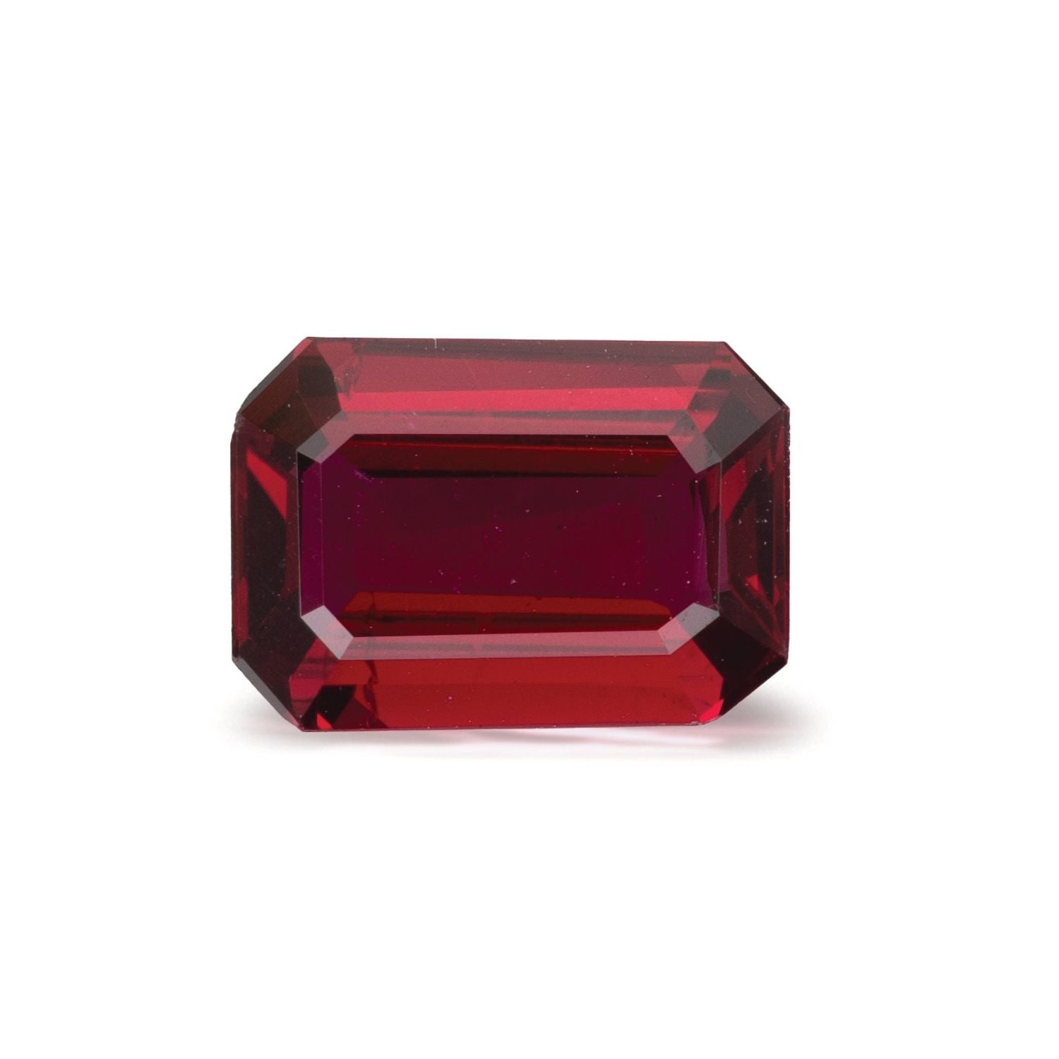 2.00 ct Emerald Natural Natural Ruby Ruby – Step-cut – N/A Certified — Sapphire Row