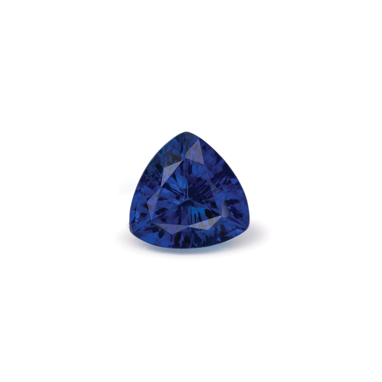 0.81 ct Trillion Natural Natural Sapphire Sapphire – Faceted Cut – N/A Certified — Sapphire Row